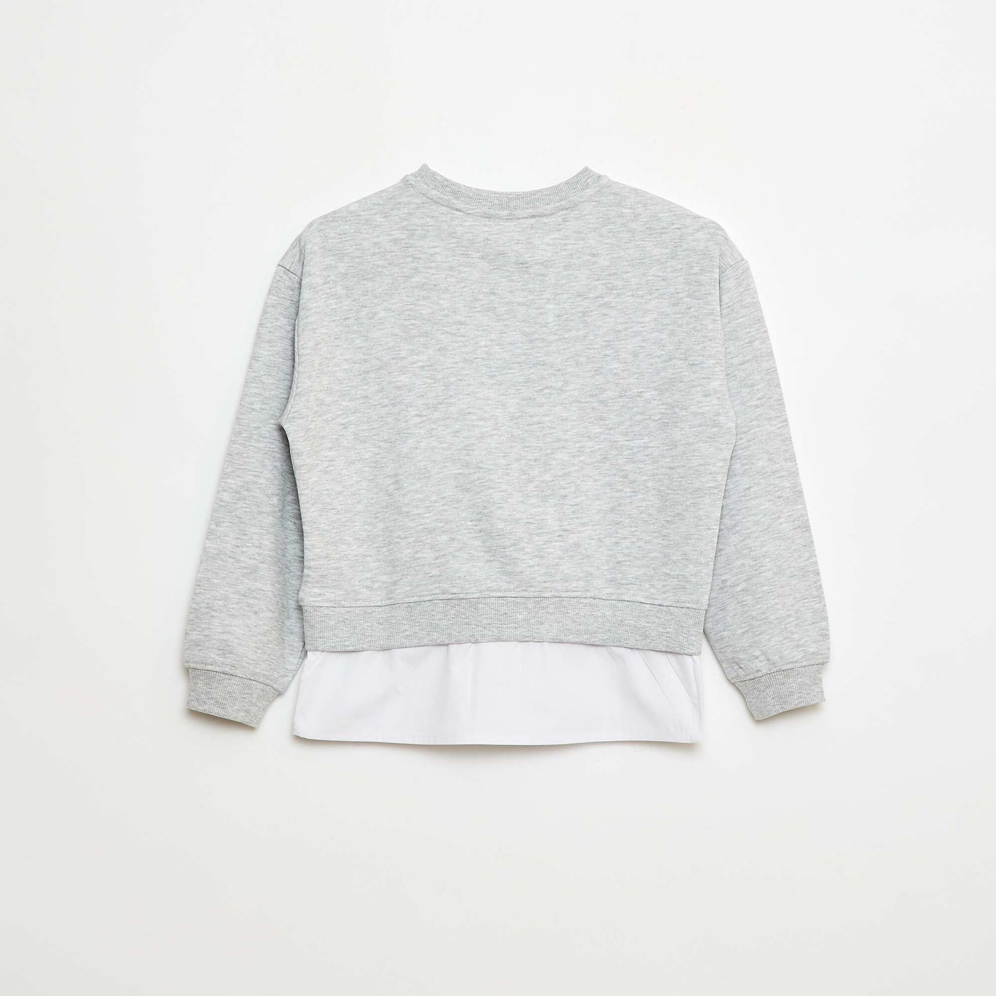 2-in-1 Effect Shirt Tee GREY