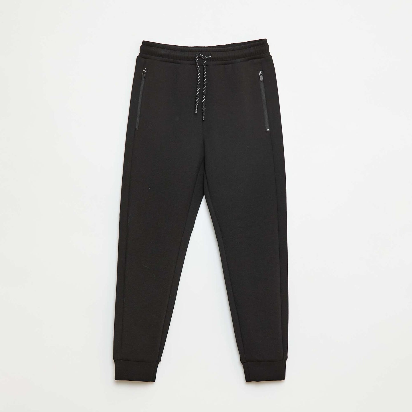 Neoprene-style Joggers BLACK