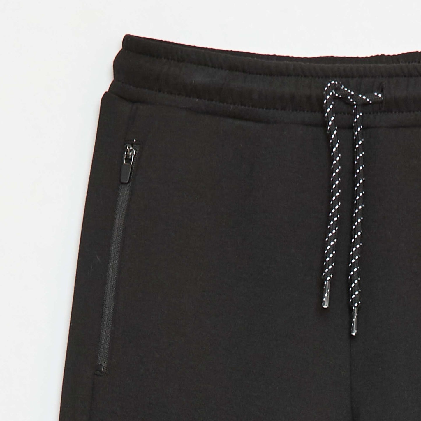 Neoprene-style Joggers BLACK