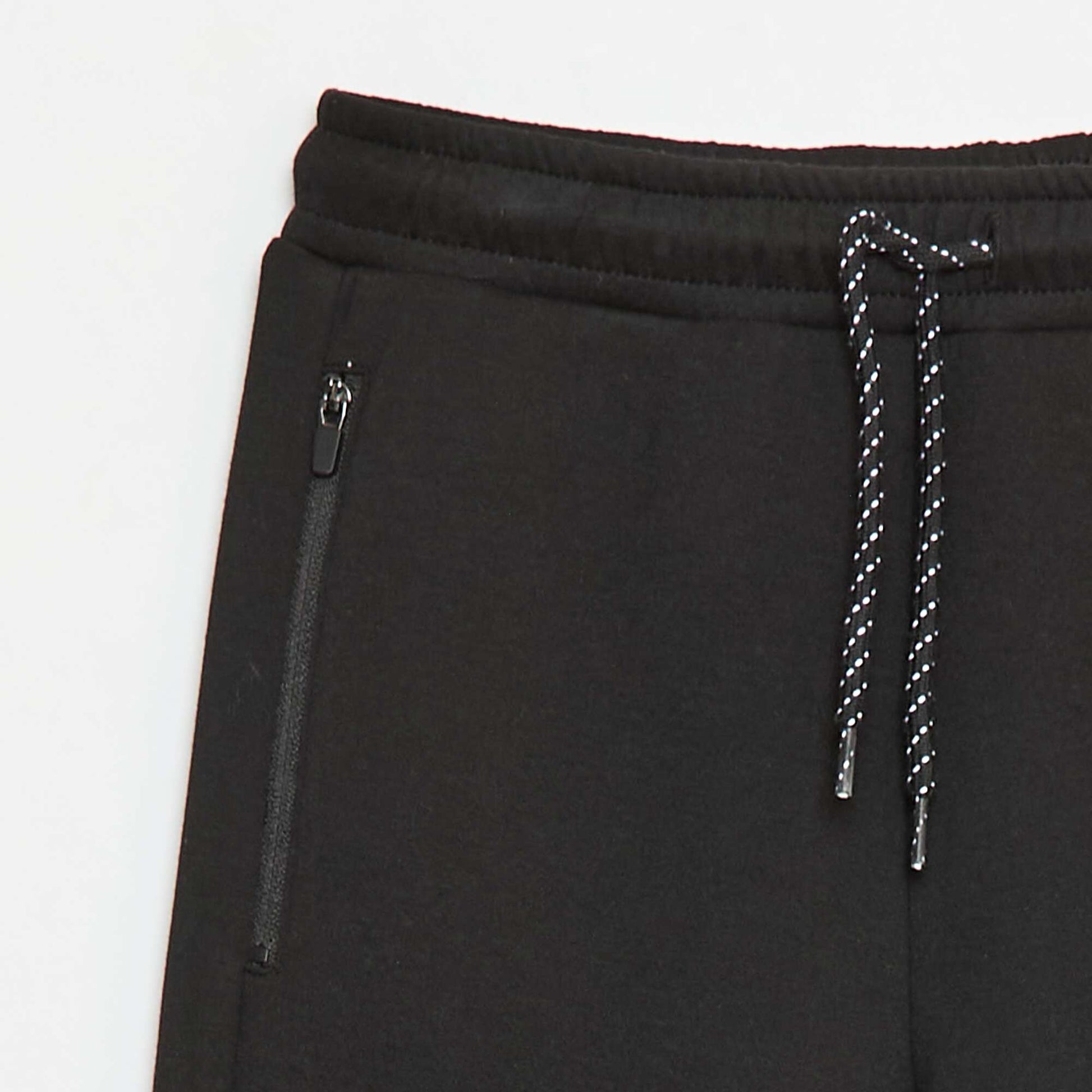 Neoprene-style Joggers BLACK