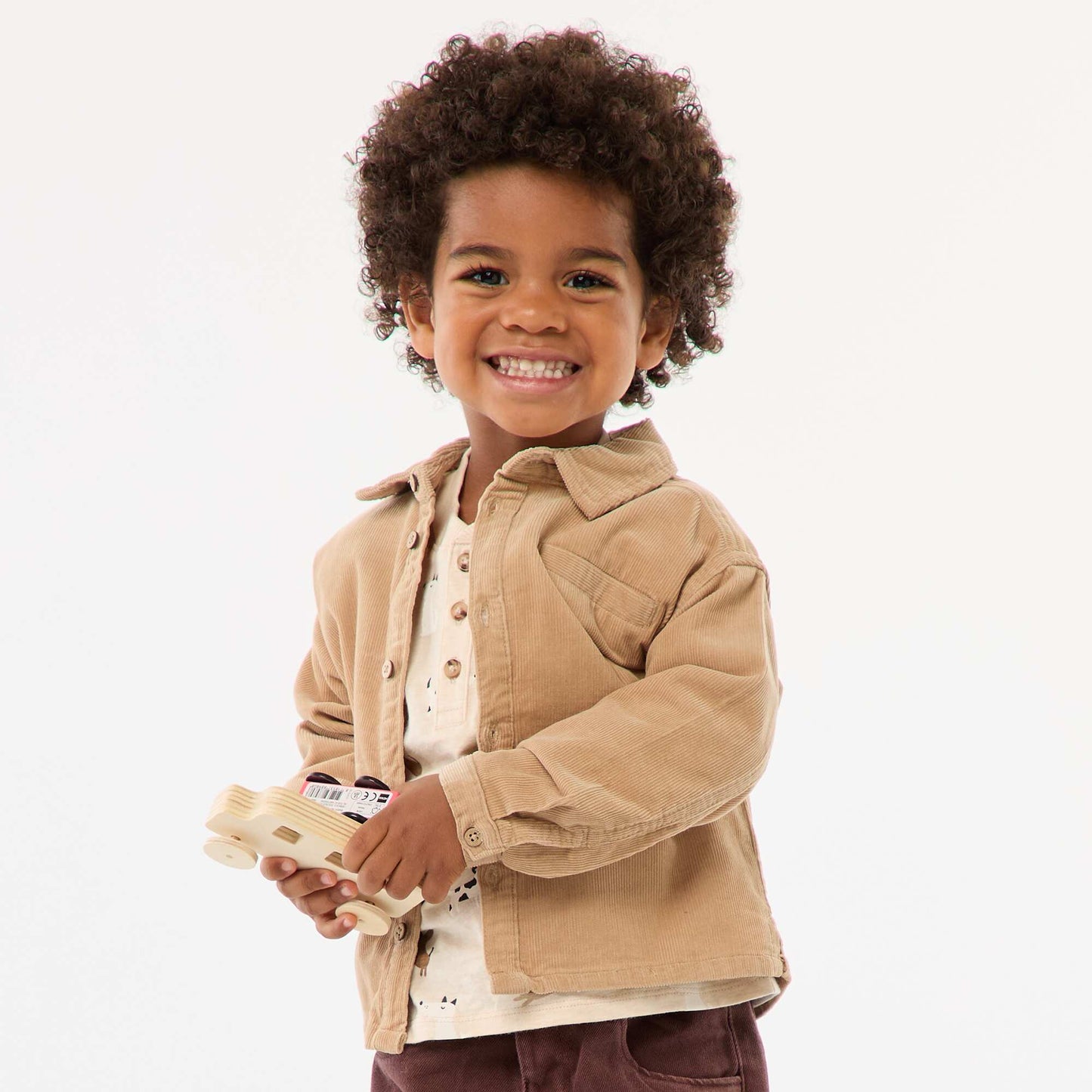 Corduroy Shirt BEIGE
