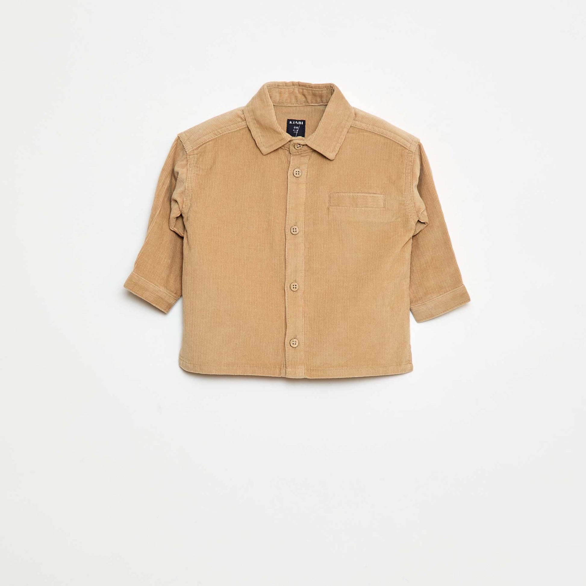 Corduroy Shirt BEIGE