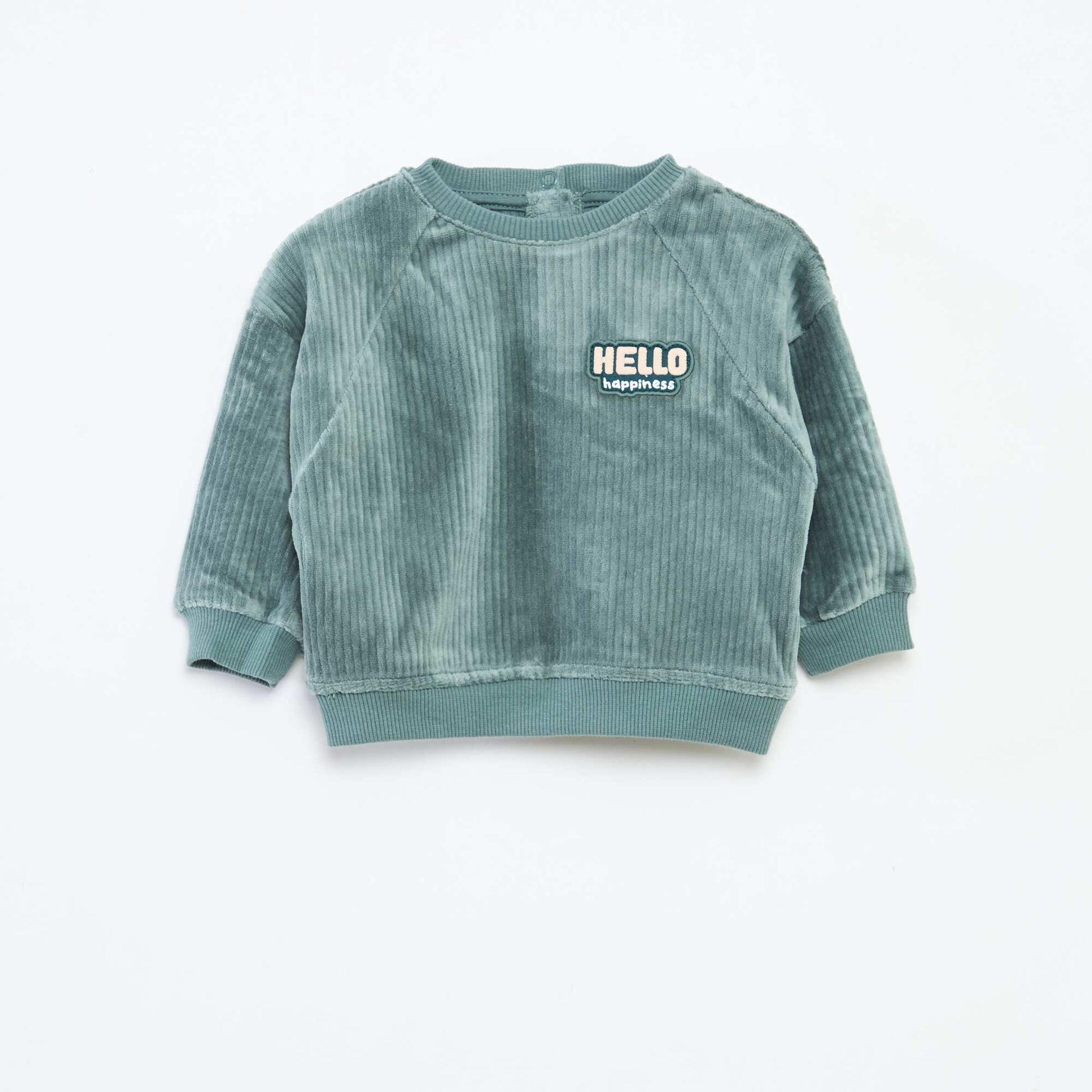 Corduroy Sweatshirt GREEN