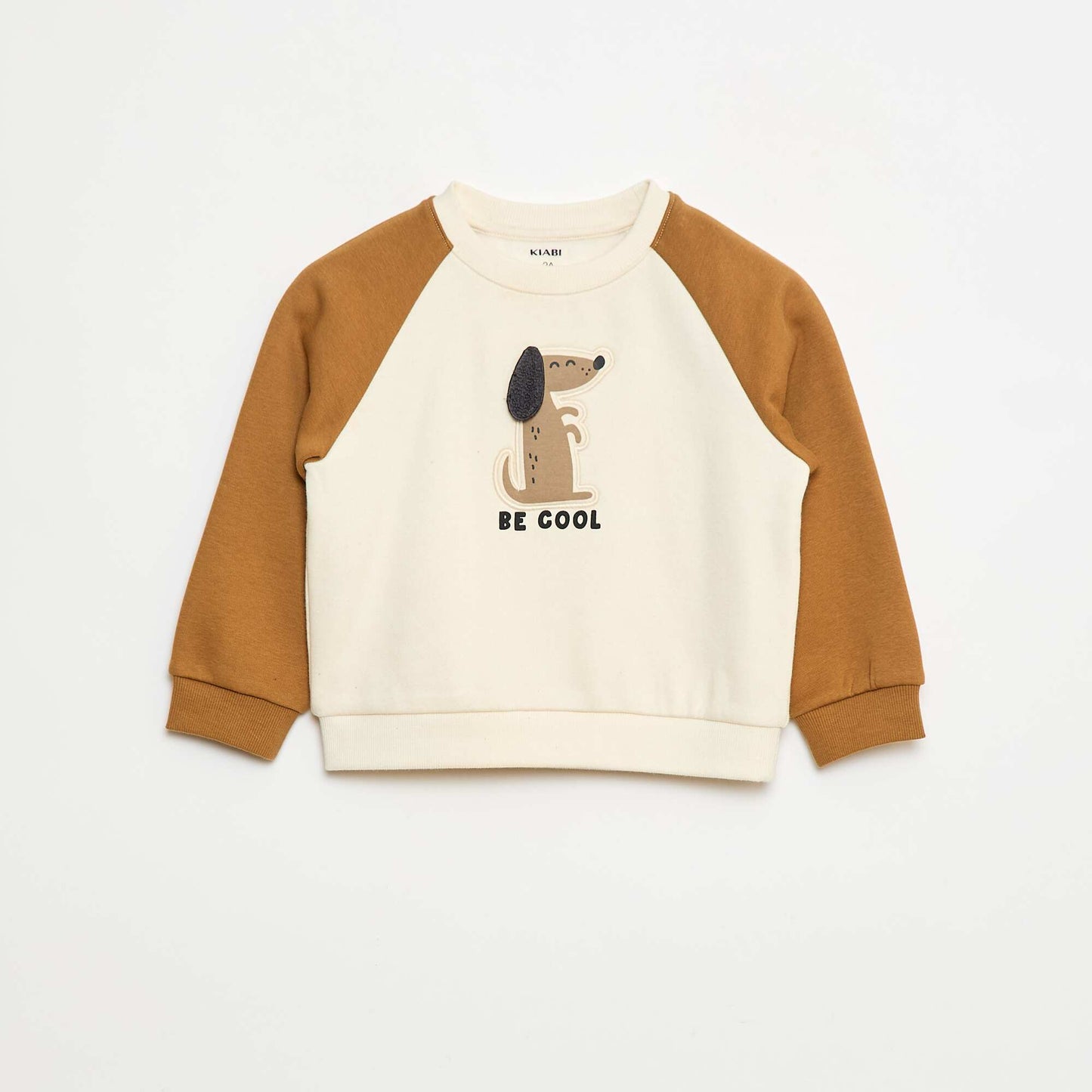 Animated Crew Neck Sweatshirt WHITE