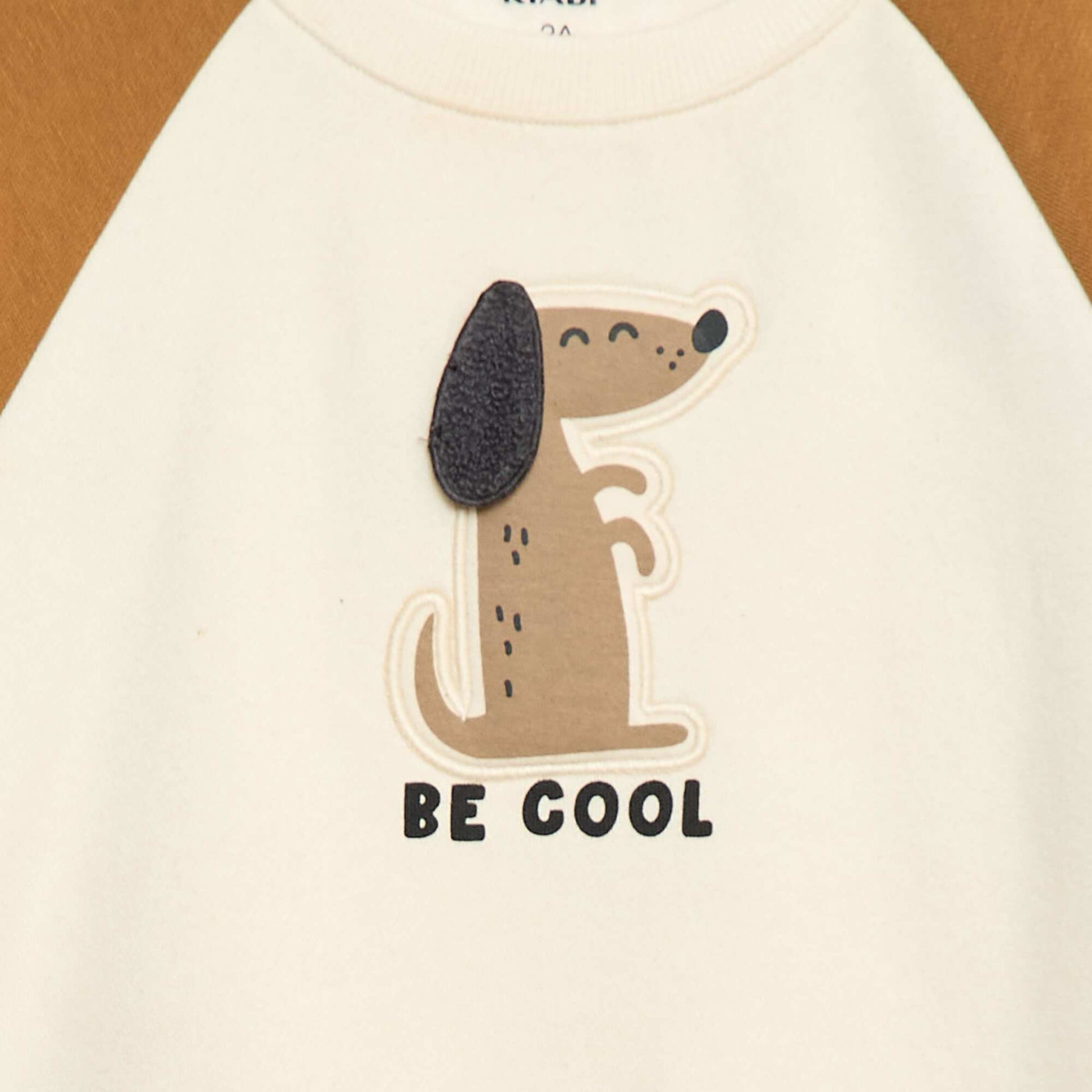 Animated Crew Neck Sweatshirt WHITE