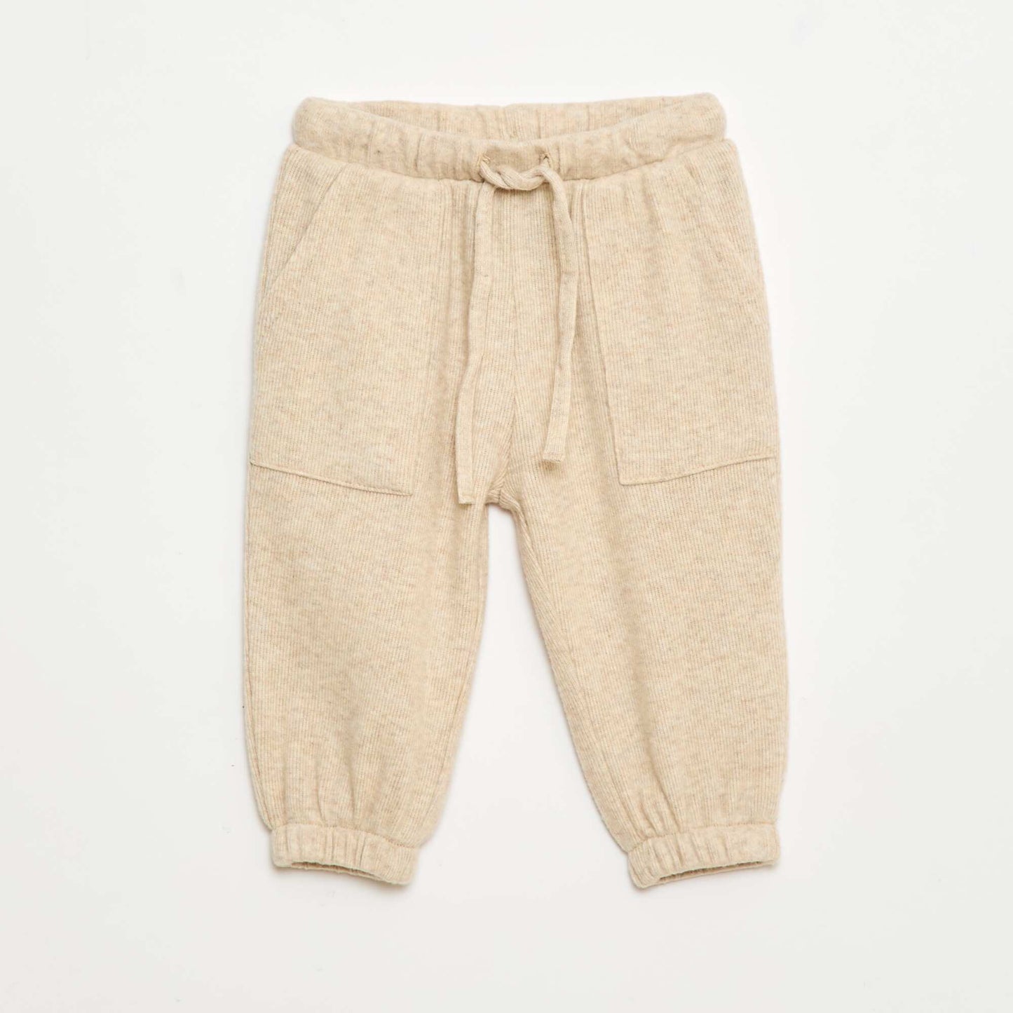 Cosy Knit Joggers BEIGE