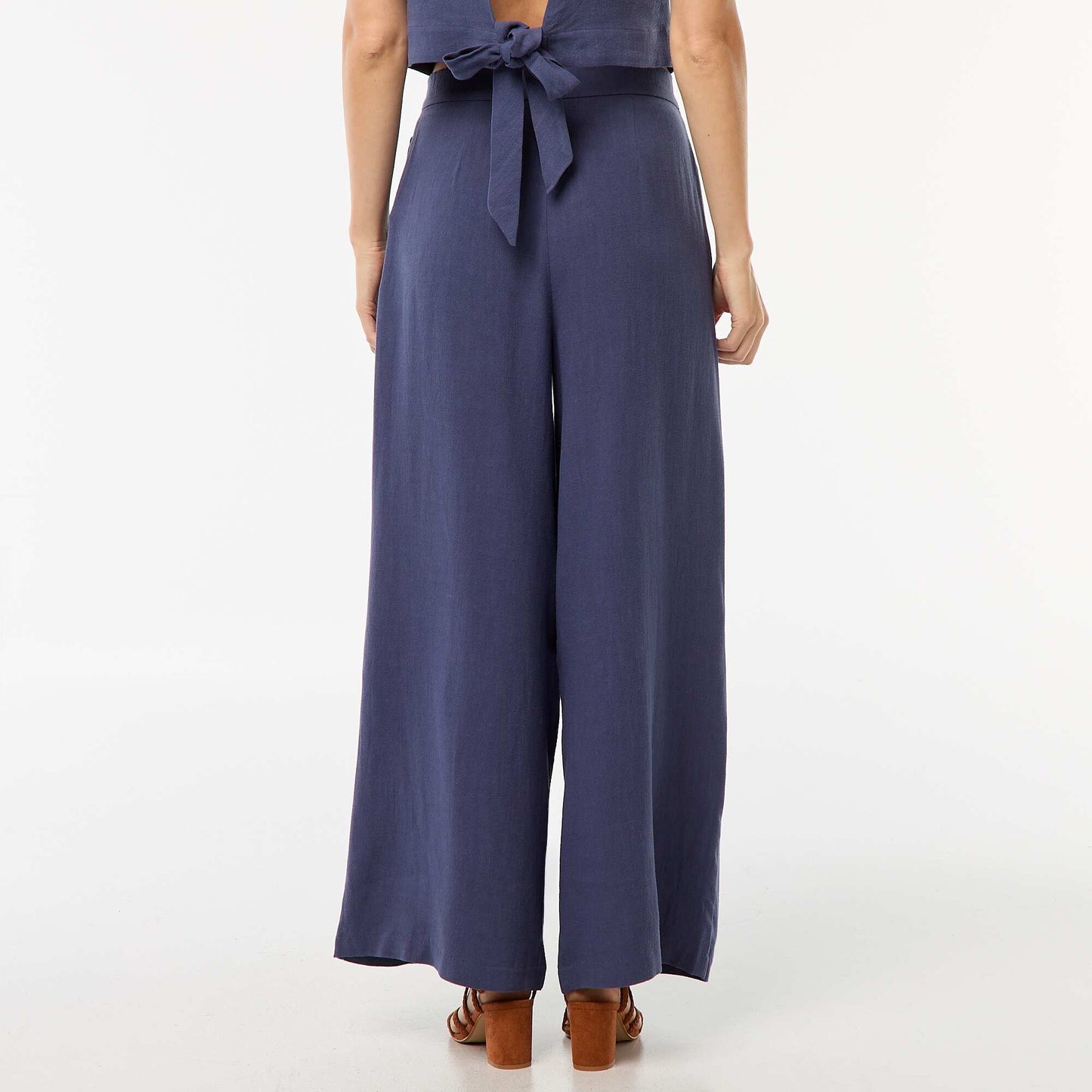 Wide-leg trousers BLUE