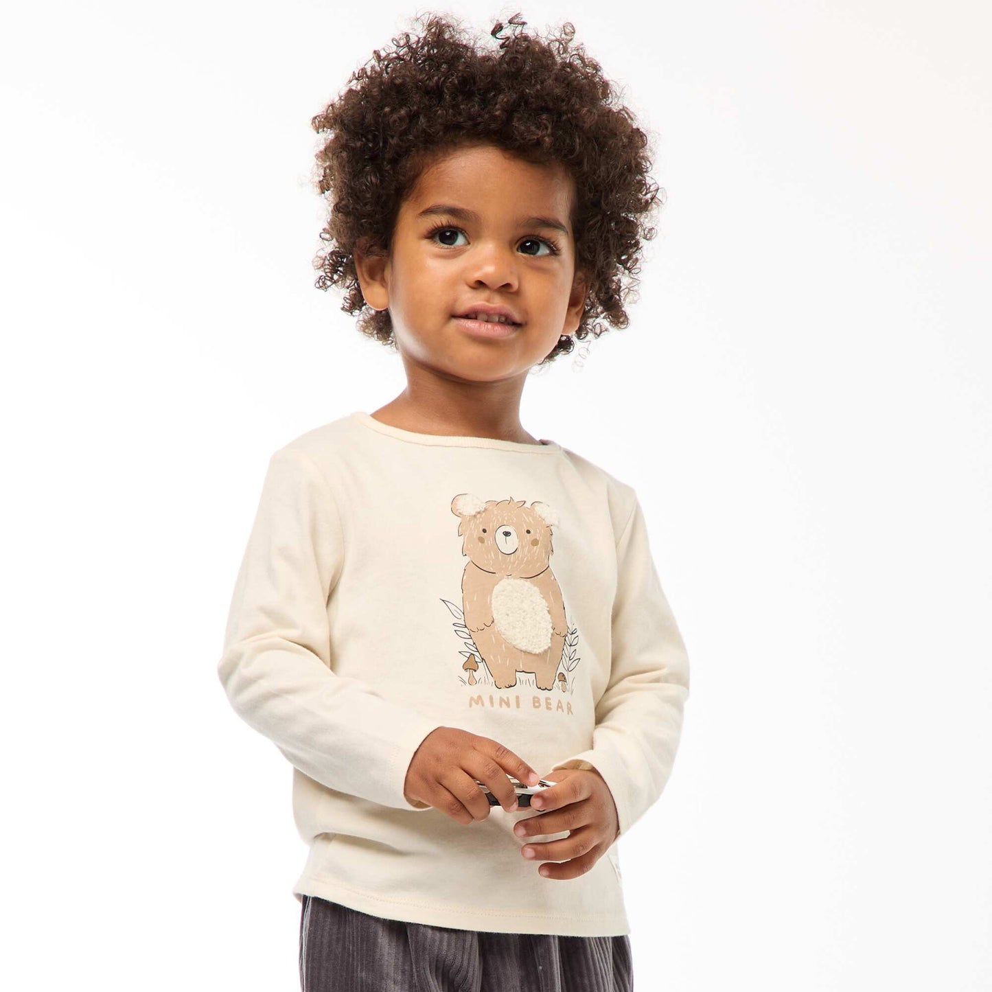 Animated Print T-Shirt WHITE