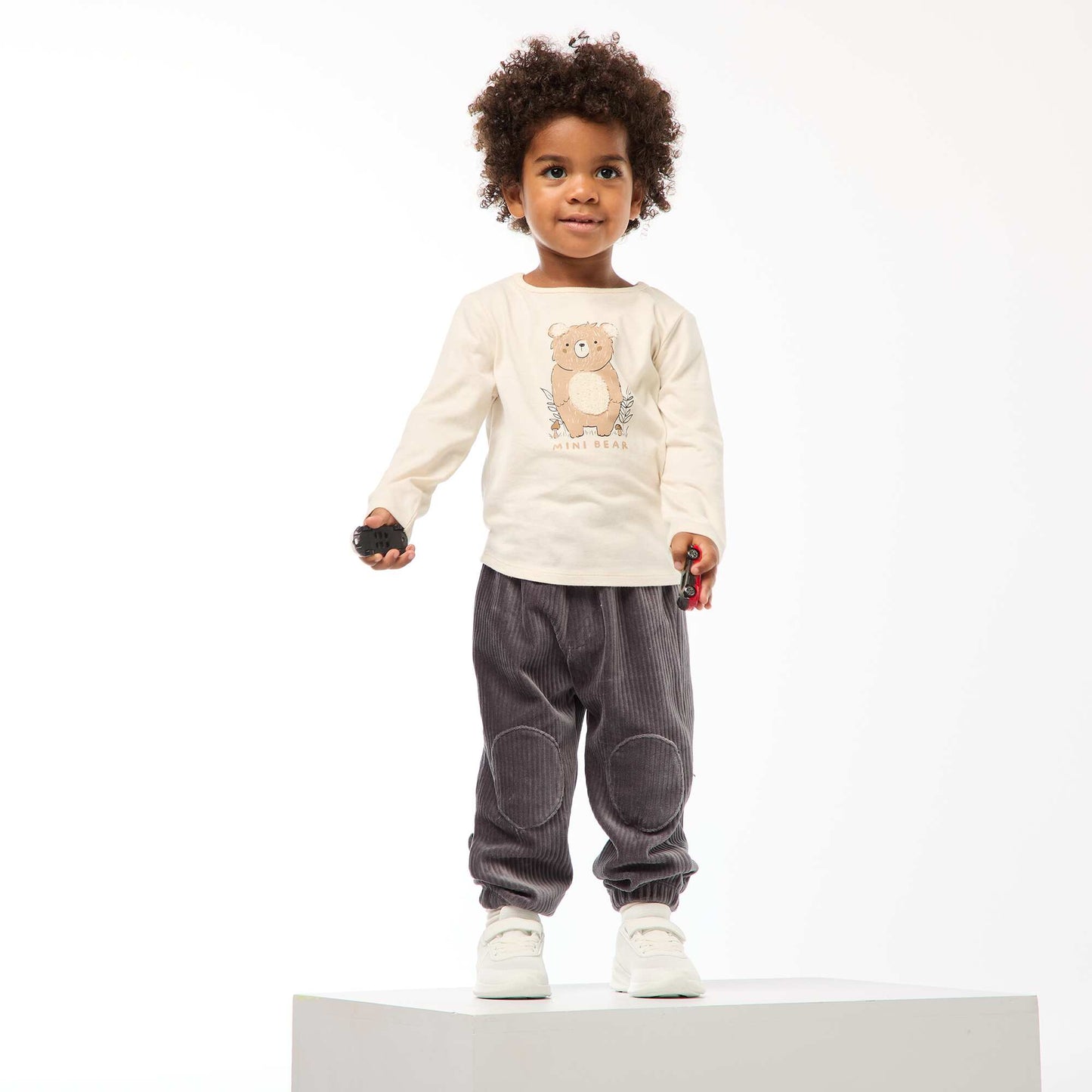Animated Print T-Shirt WHITE