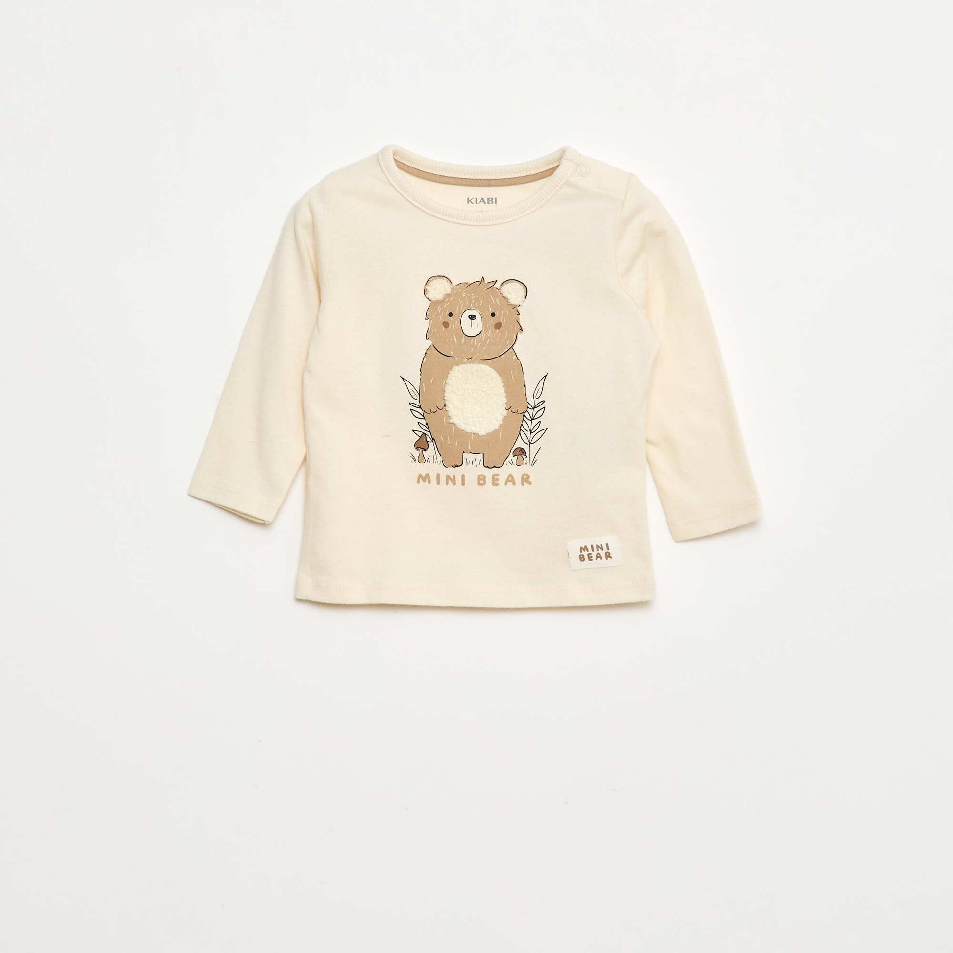 Animated Print T-Shirt WHITE