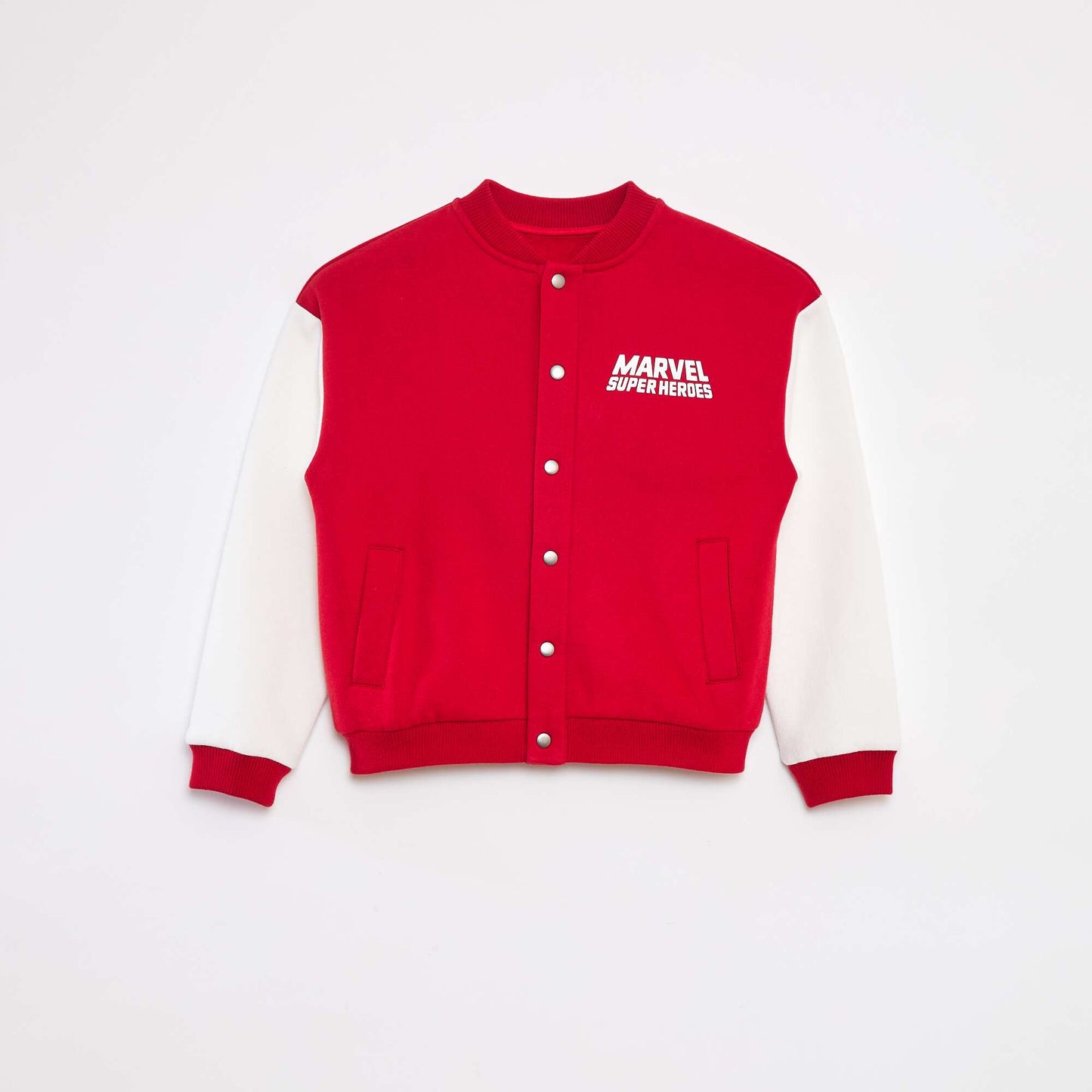 Spider-Man two-tone sweatshirt fabric jacket RED