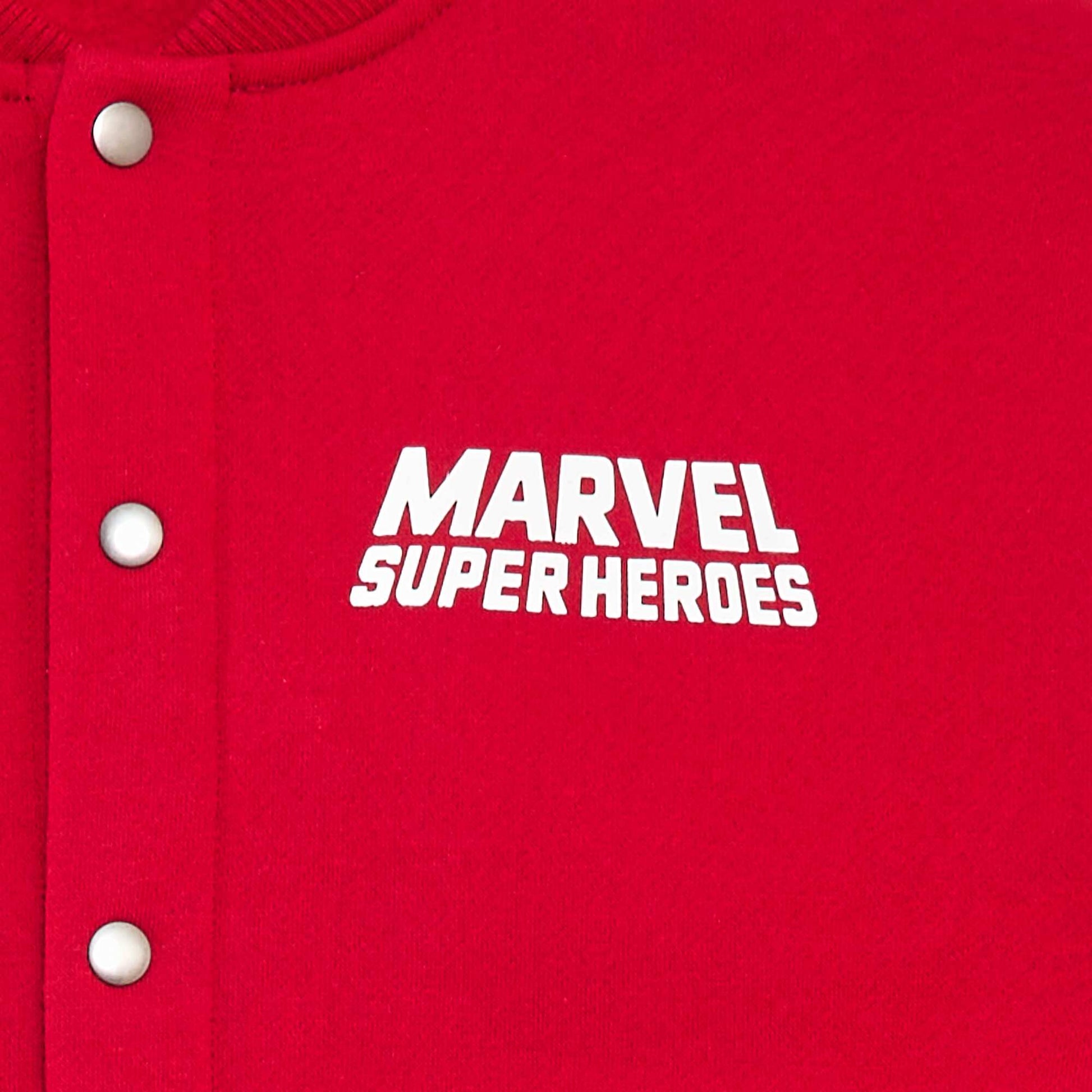 Spider-Man two-tone sweatshirt fabric jacket RED