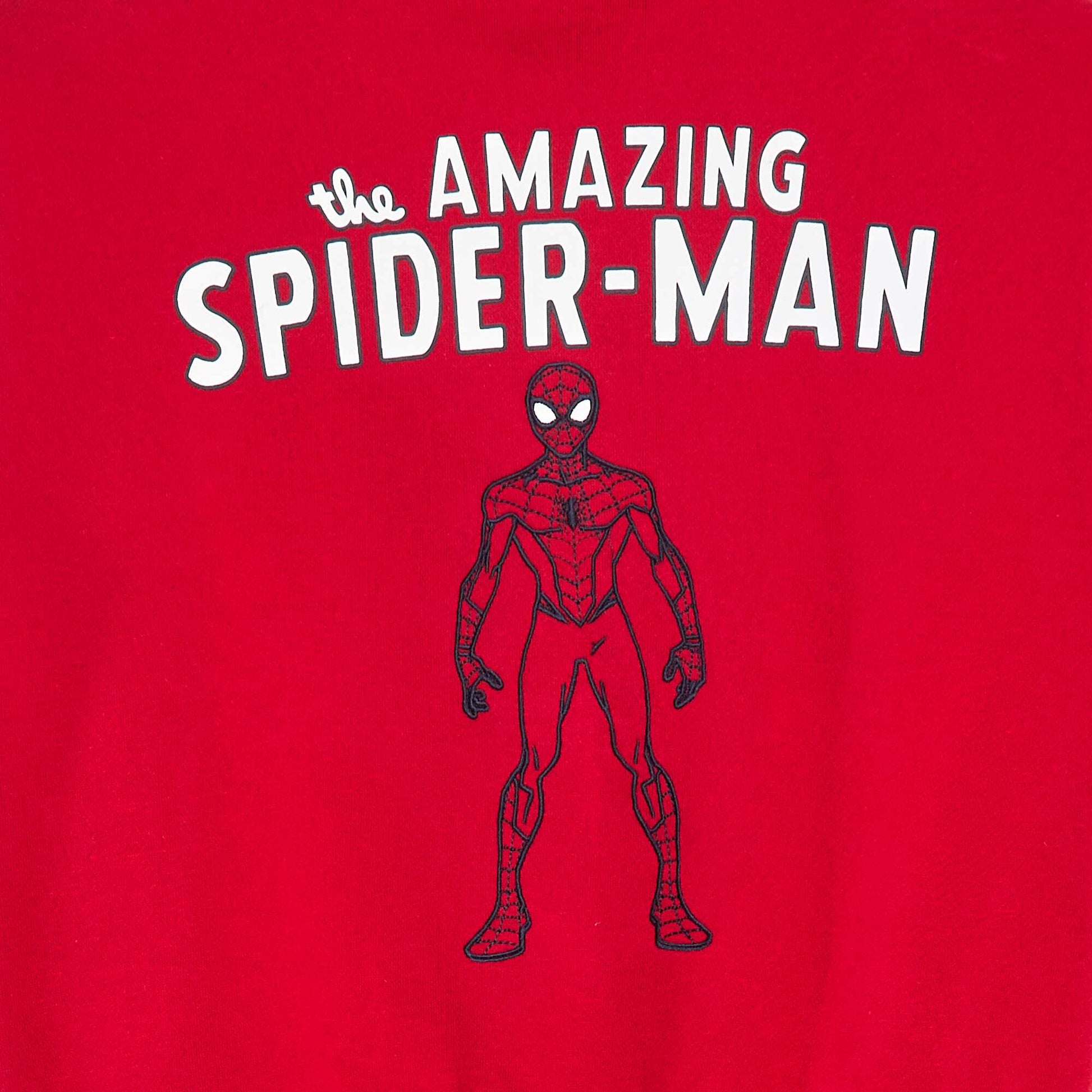 Spider-Man two-tone sweatshirt fabric jacket RED