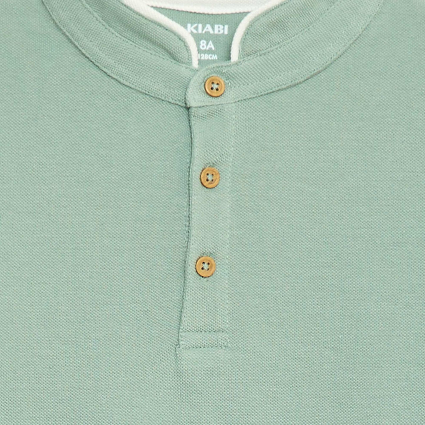 Piqué Knit T-shirt GREEN