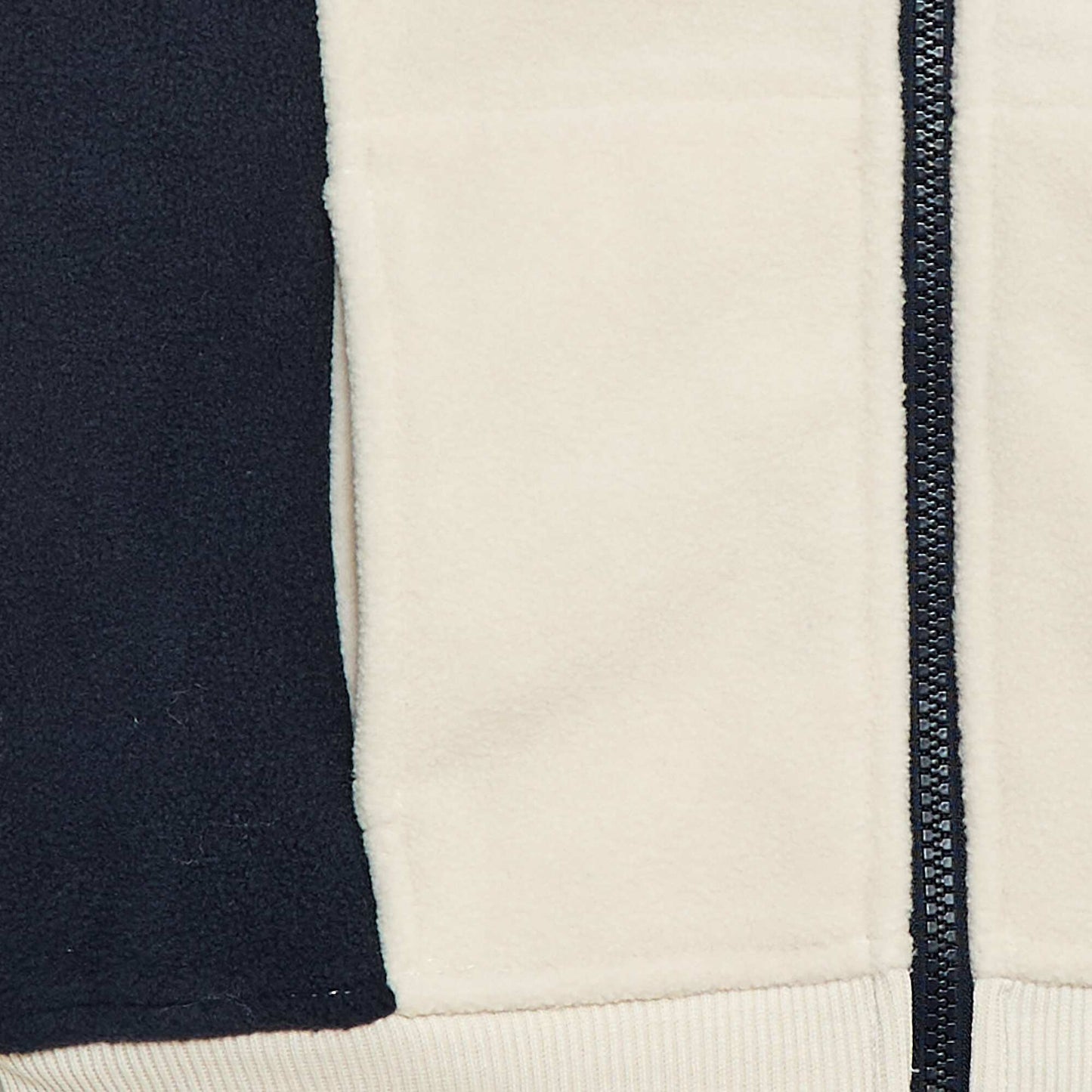 Loose Fleece Sweatshirt BEIGE