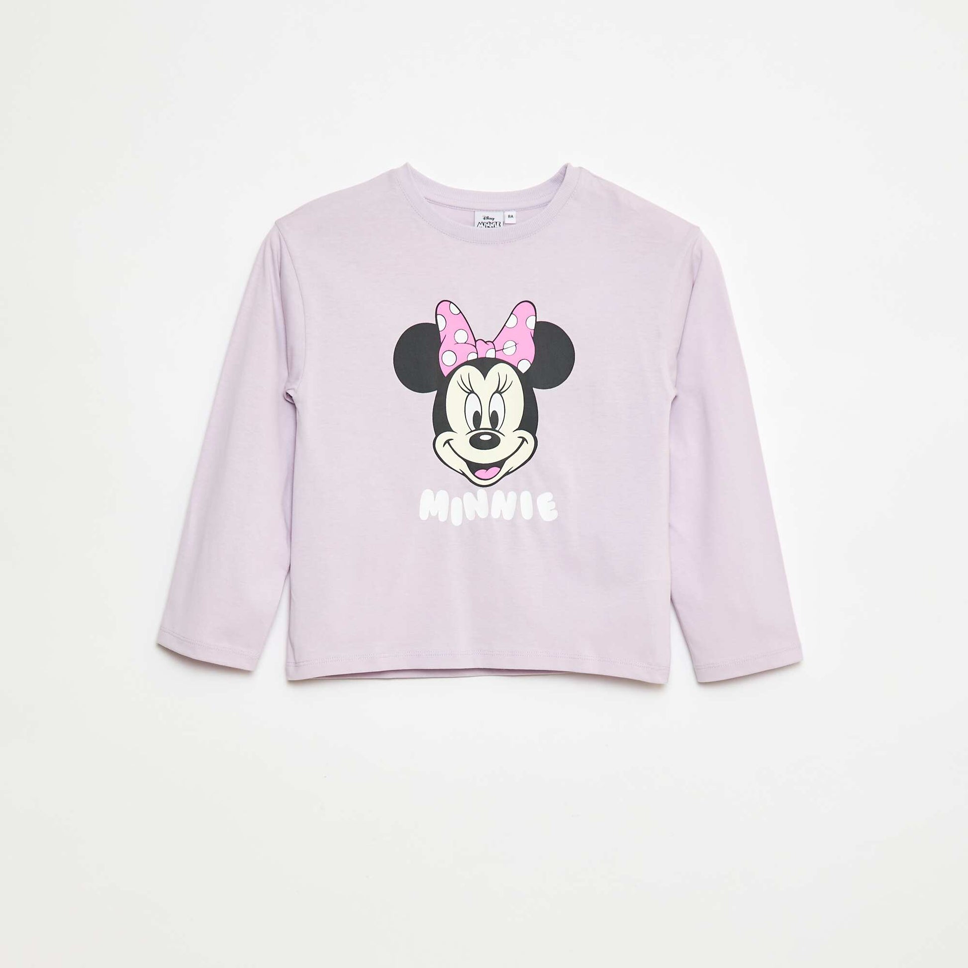 Long-sleeved 'Stitch' 'Angel' 'Disney' T-shirt PURPLE