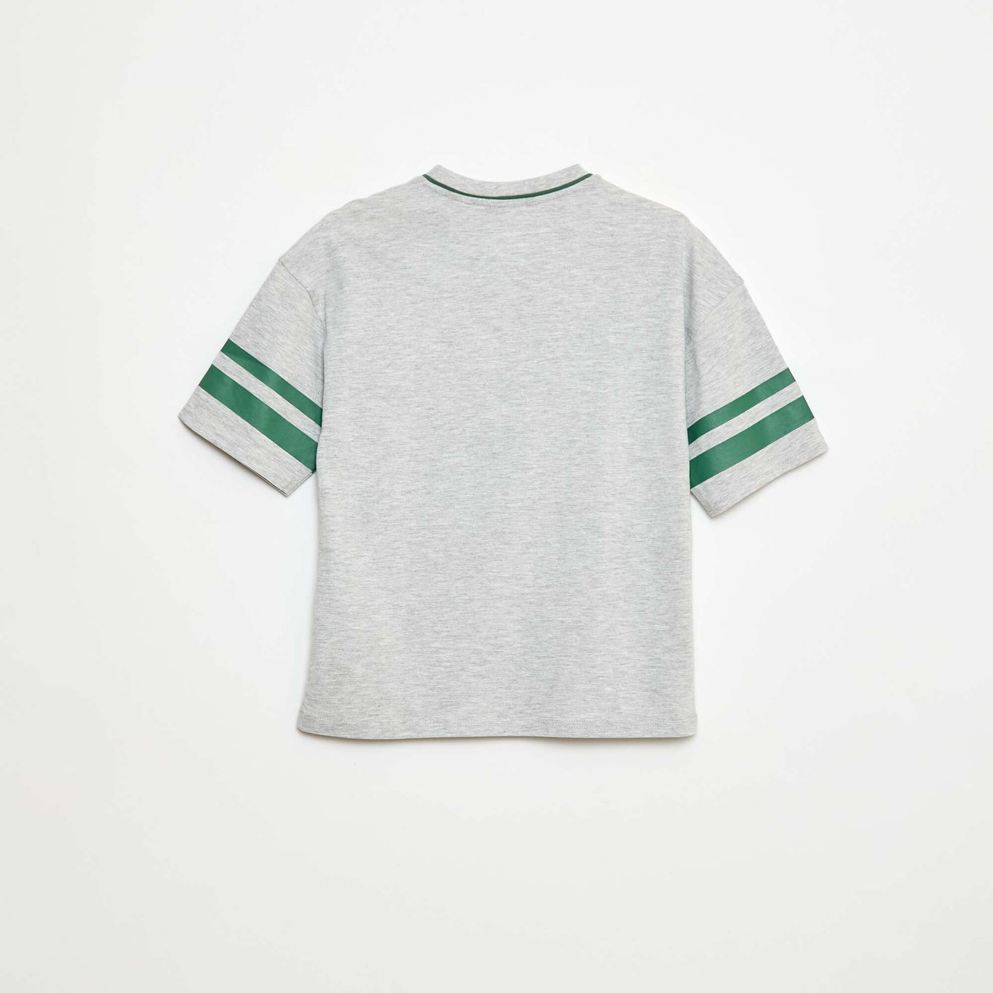 Baseball style T-shirt GREY