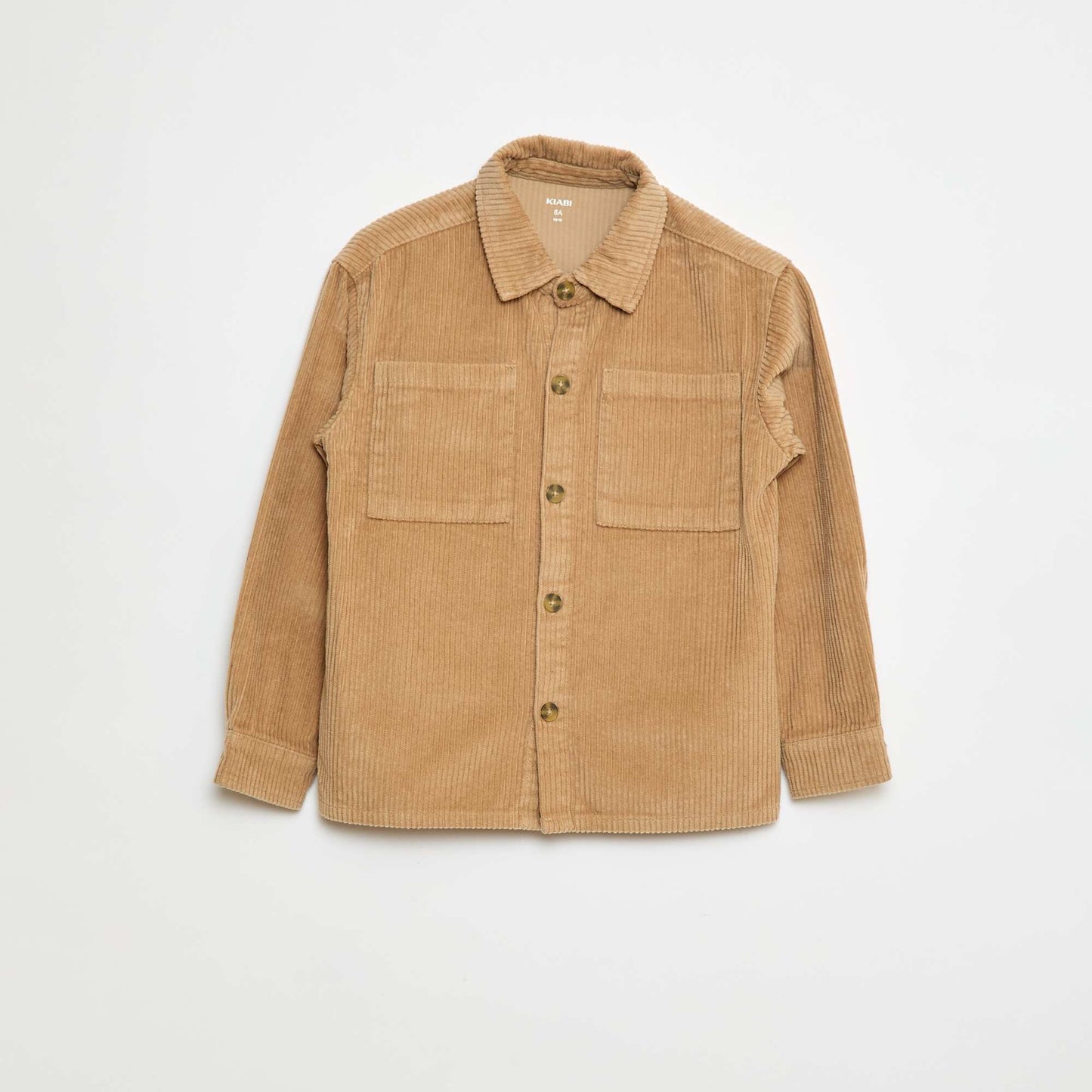 Corduroy overshirt BEIGE