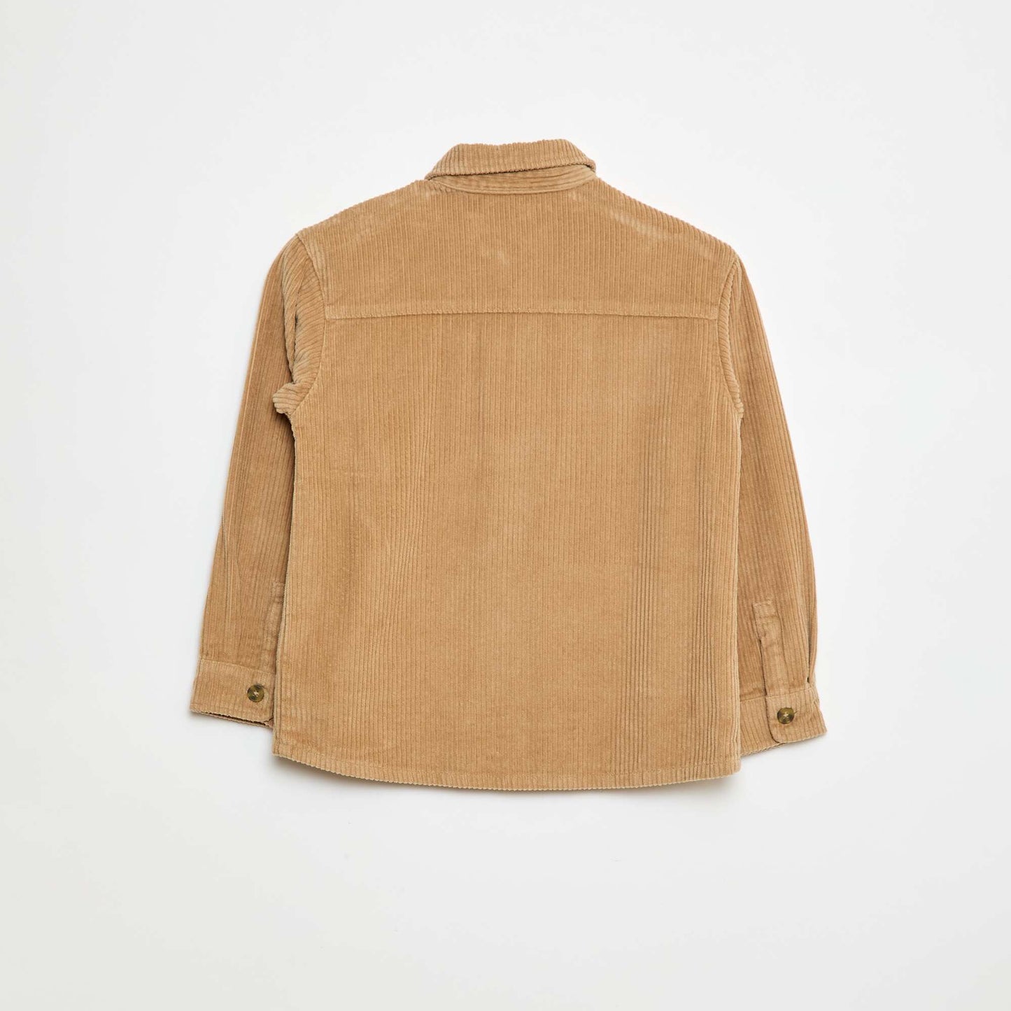 Corduroy overshirt BEIGE