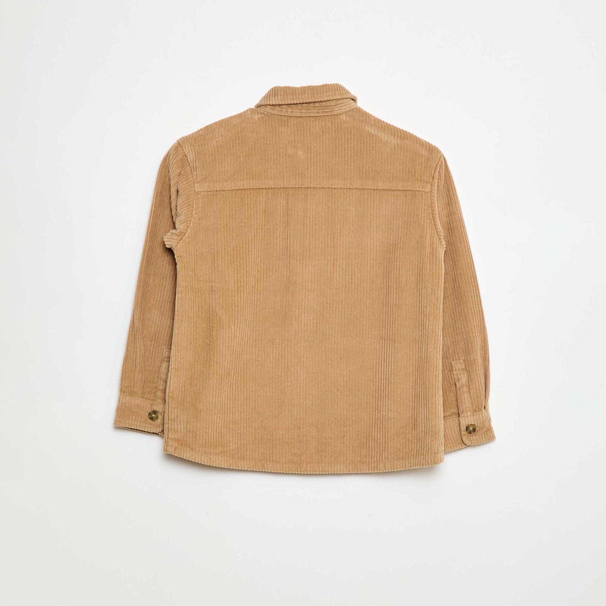 Corduroy overshirt BEIGE