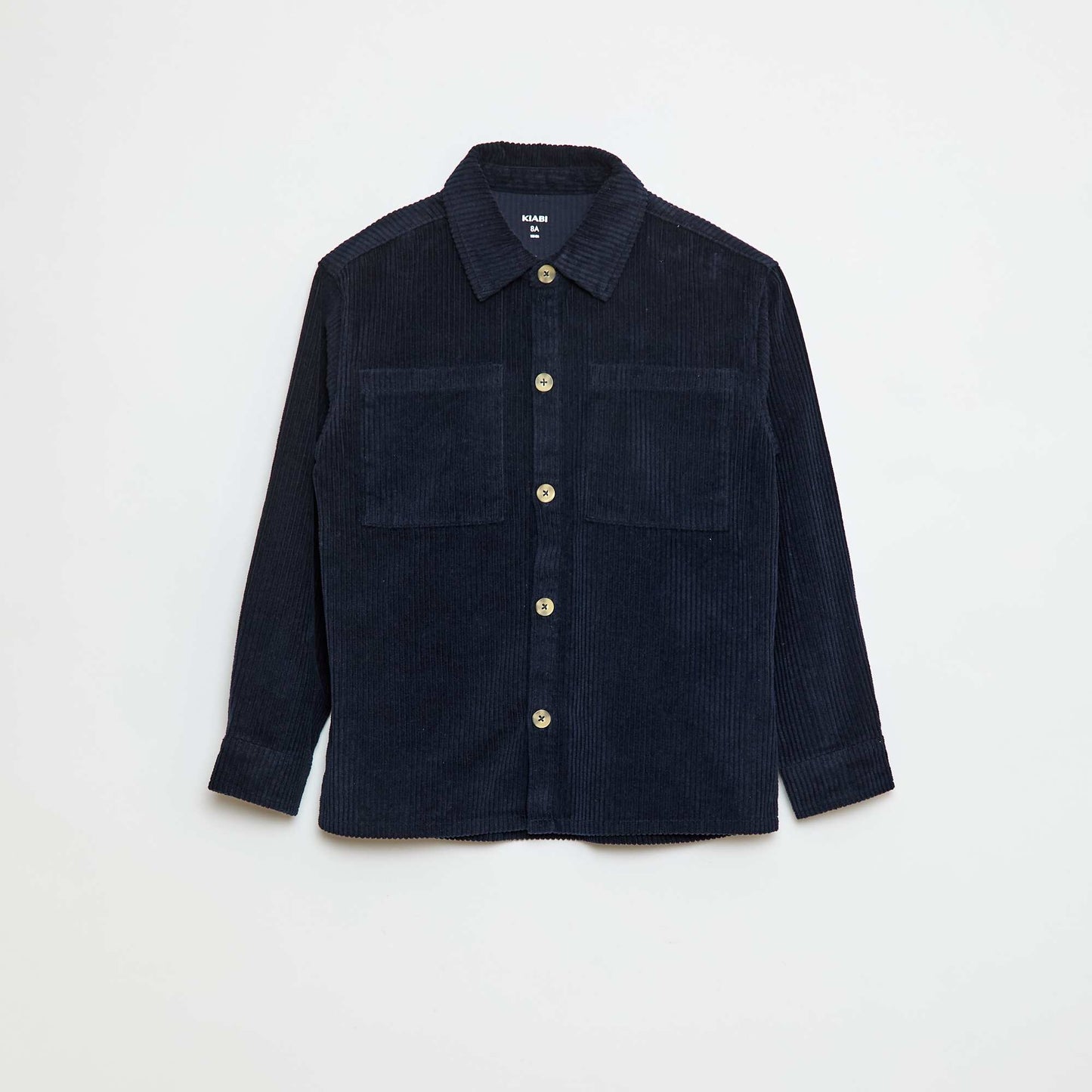 Corduroy overshirt BLUE