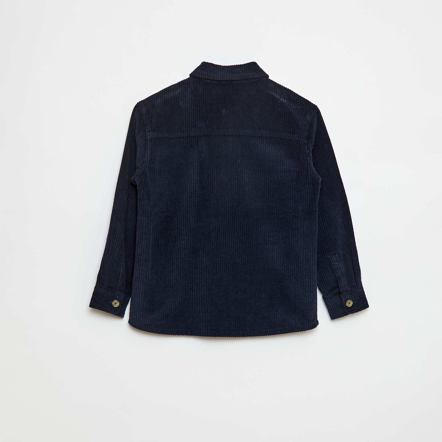 Corduroy overshirt BLUE