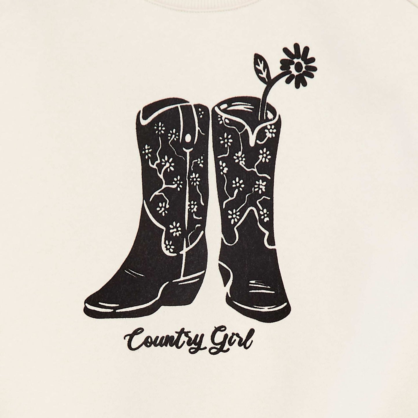 Sweatshirt with embroidery and fringing on the sleeves WHITE