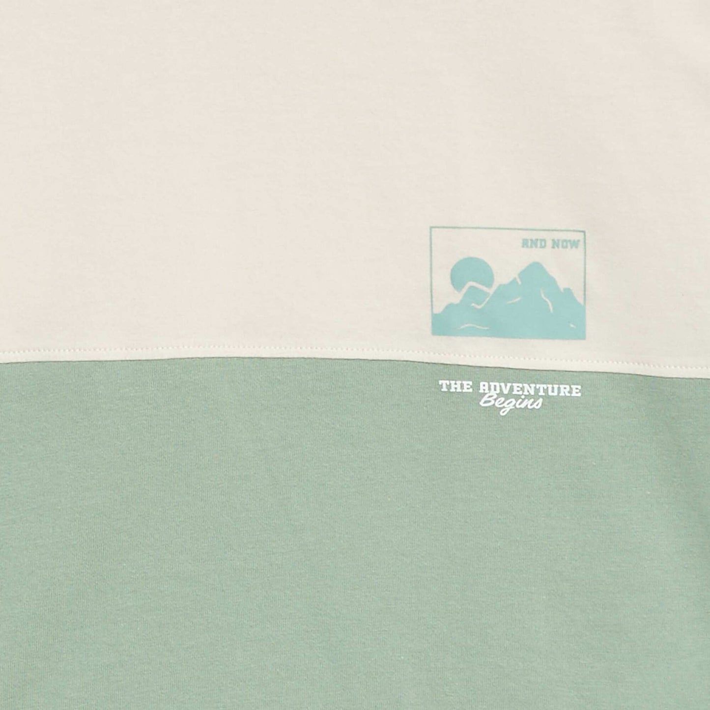 Colorblock Long-Sleeve Jersey T-Shirt GREEN