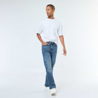 Regular fit 5-pocket jeans BLUE