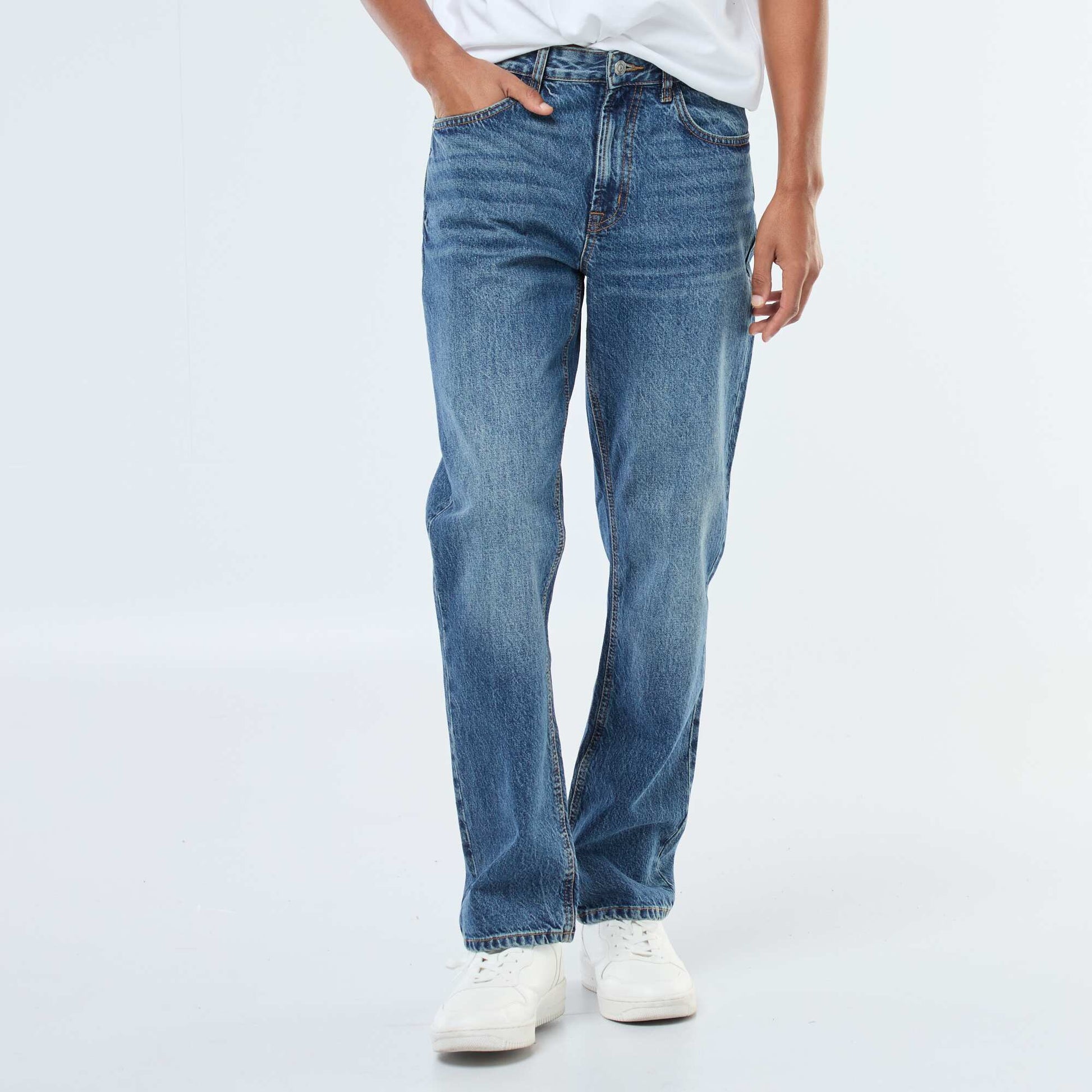 Regular fit 5-pocket jeans BLUE