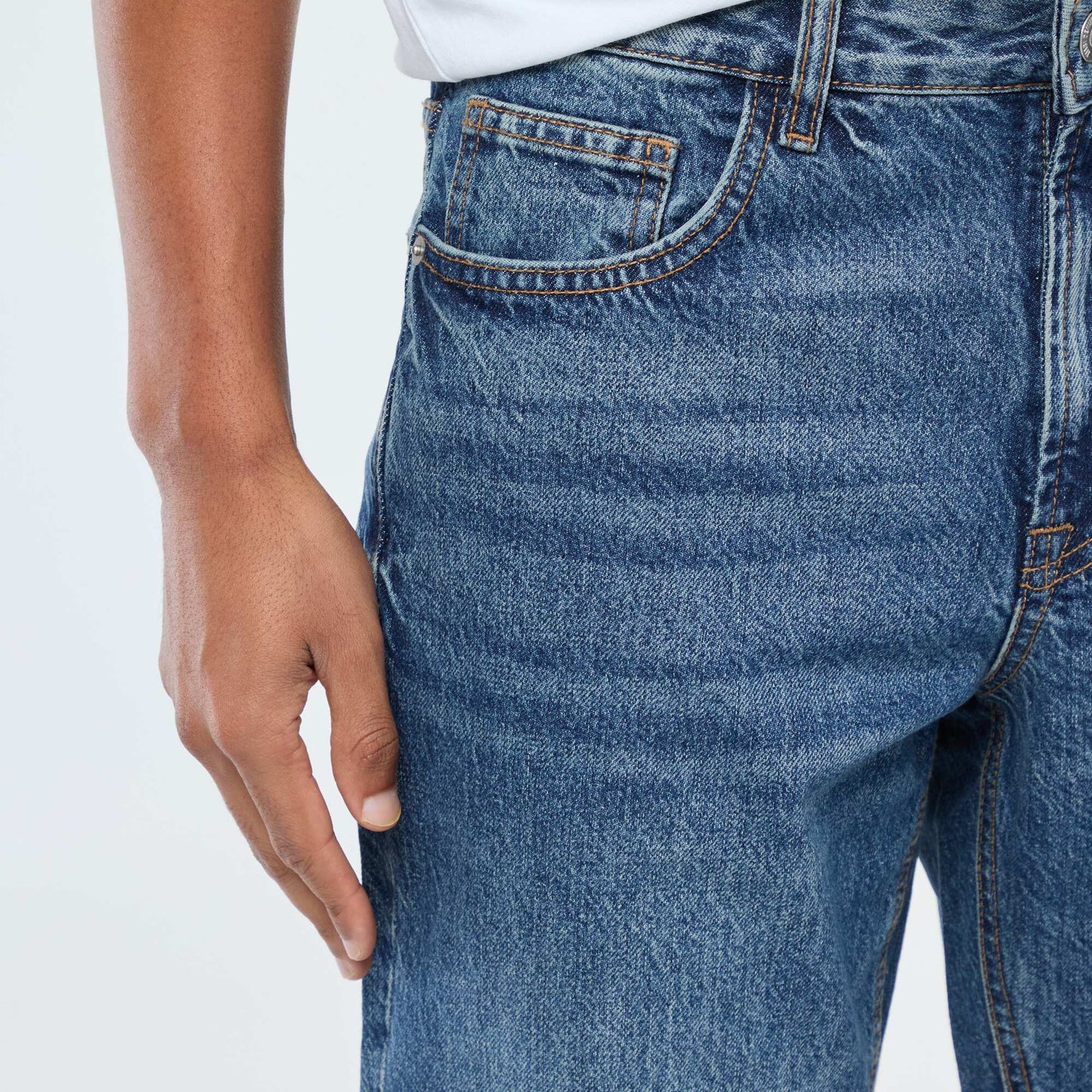 Regular fit 5-pocket jeans BLUE
