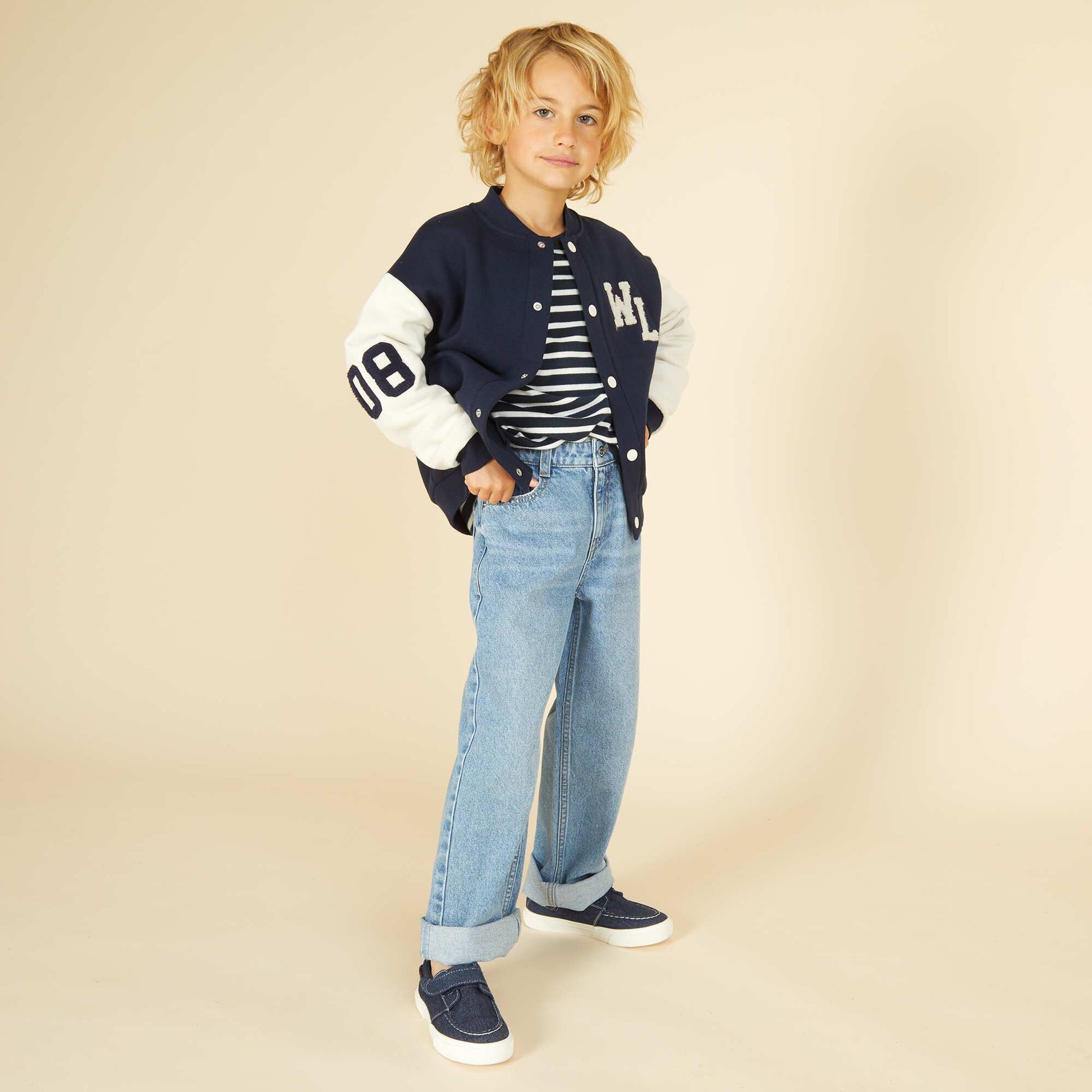 Baggy 5-pocket jeans BLUE