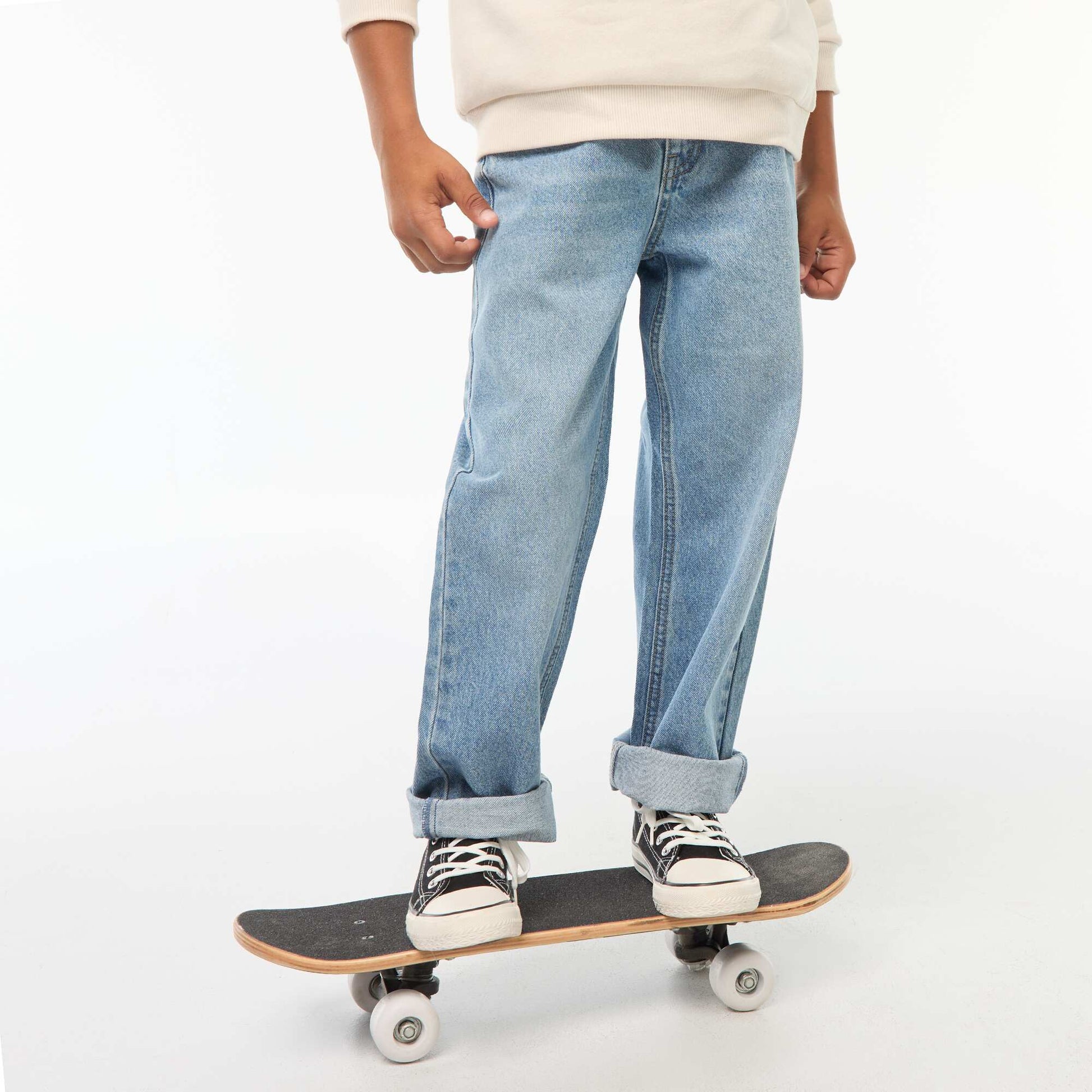 Baggy 5-pocket jeans BLUE