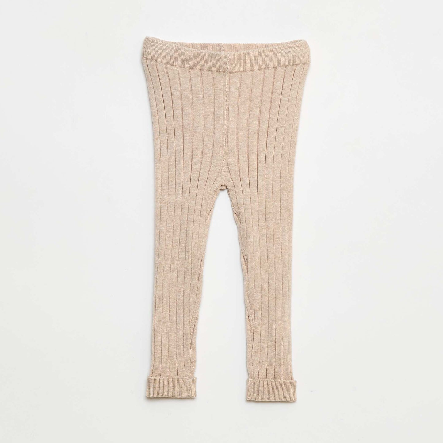 Ribbed Leggings BEIGE