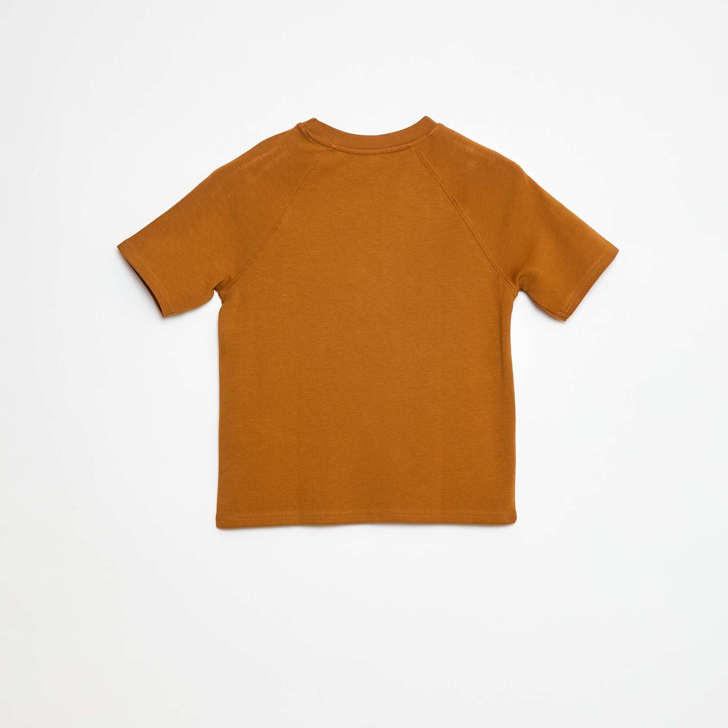 Loose-fit cotton T-shirt YELLOW