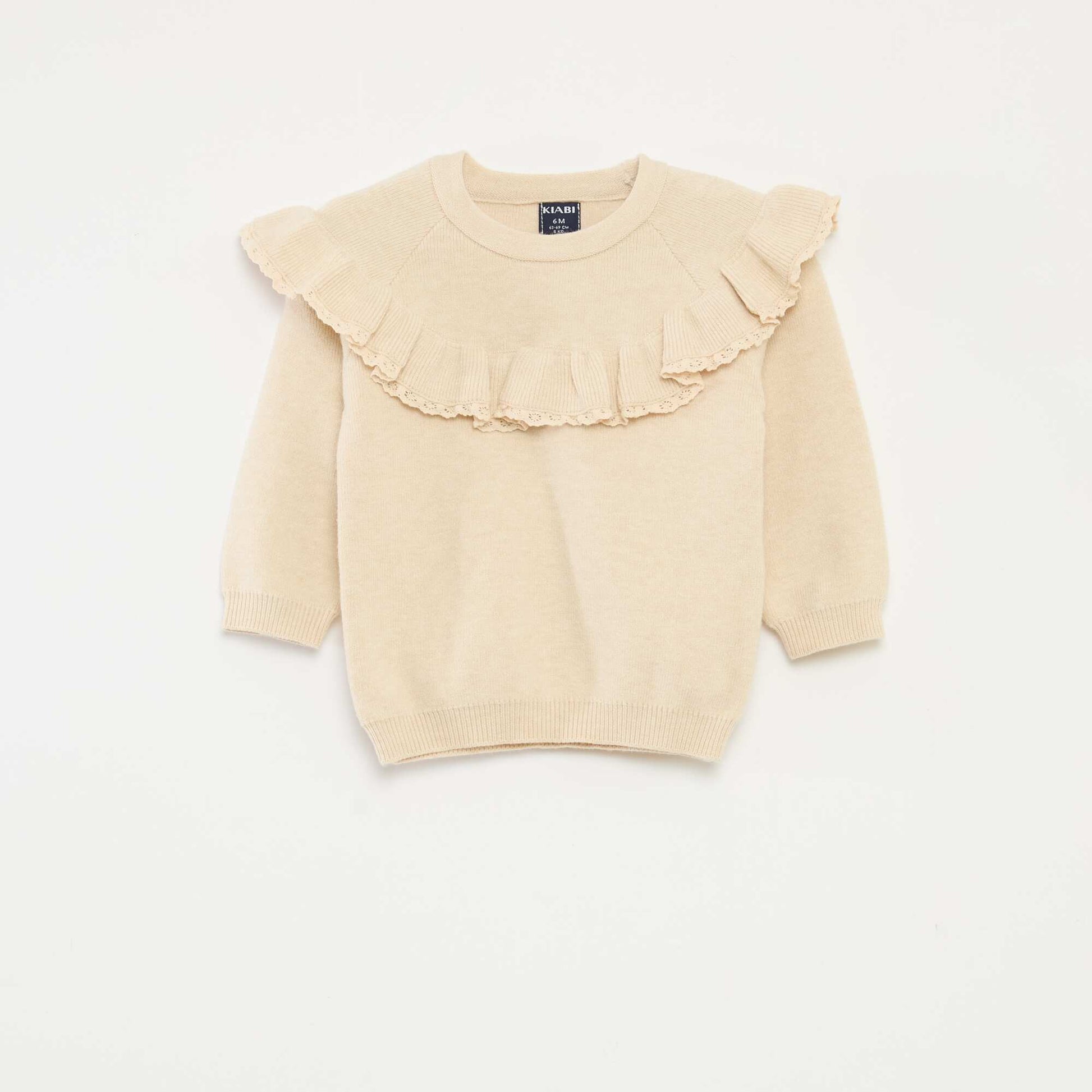 Knitted Sweater + Leggings Set BEIGE