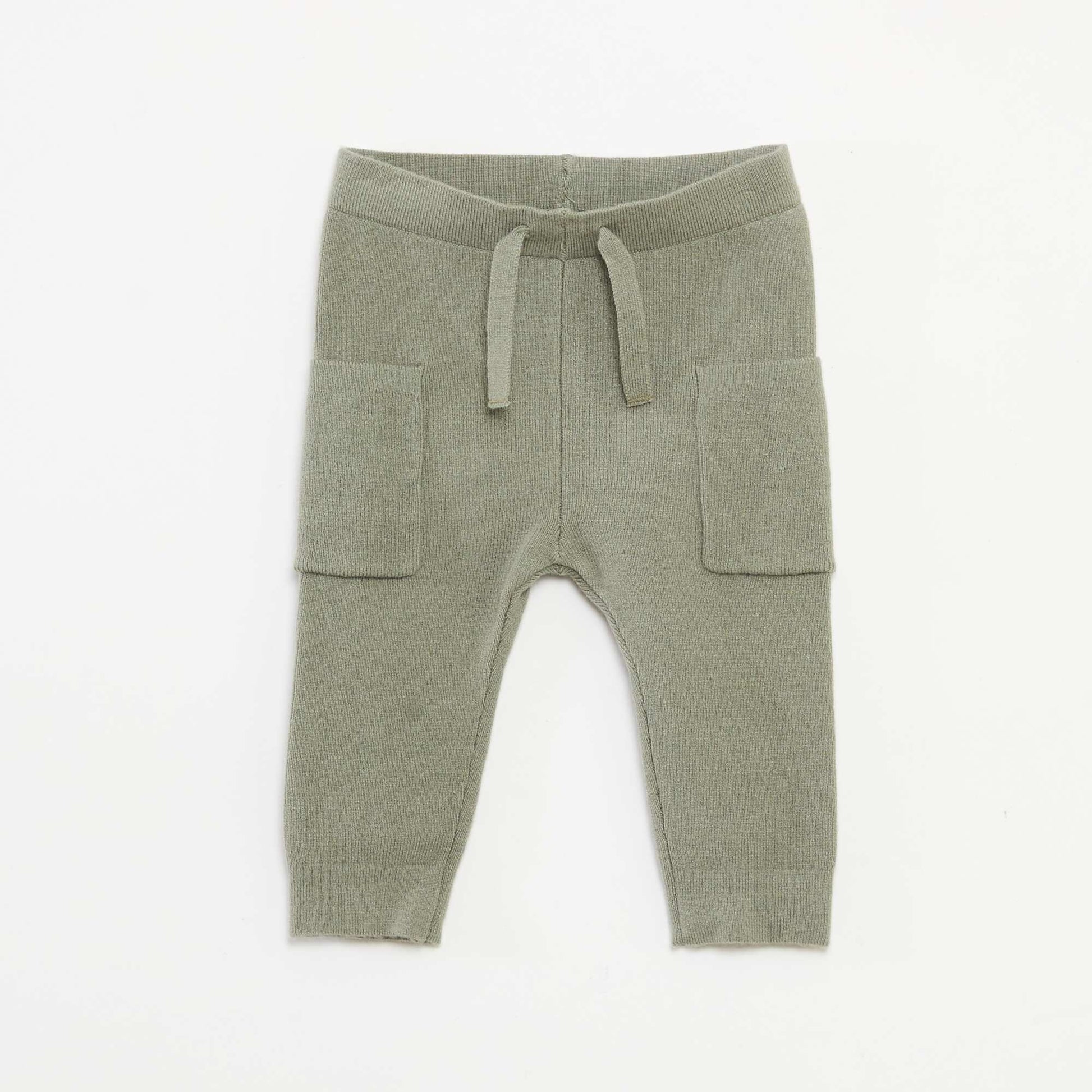 Two-Piece Knit Set GREEN