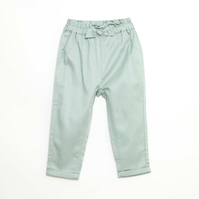 Tencel Paperbag Trousers GREEN