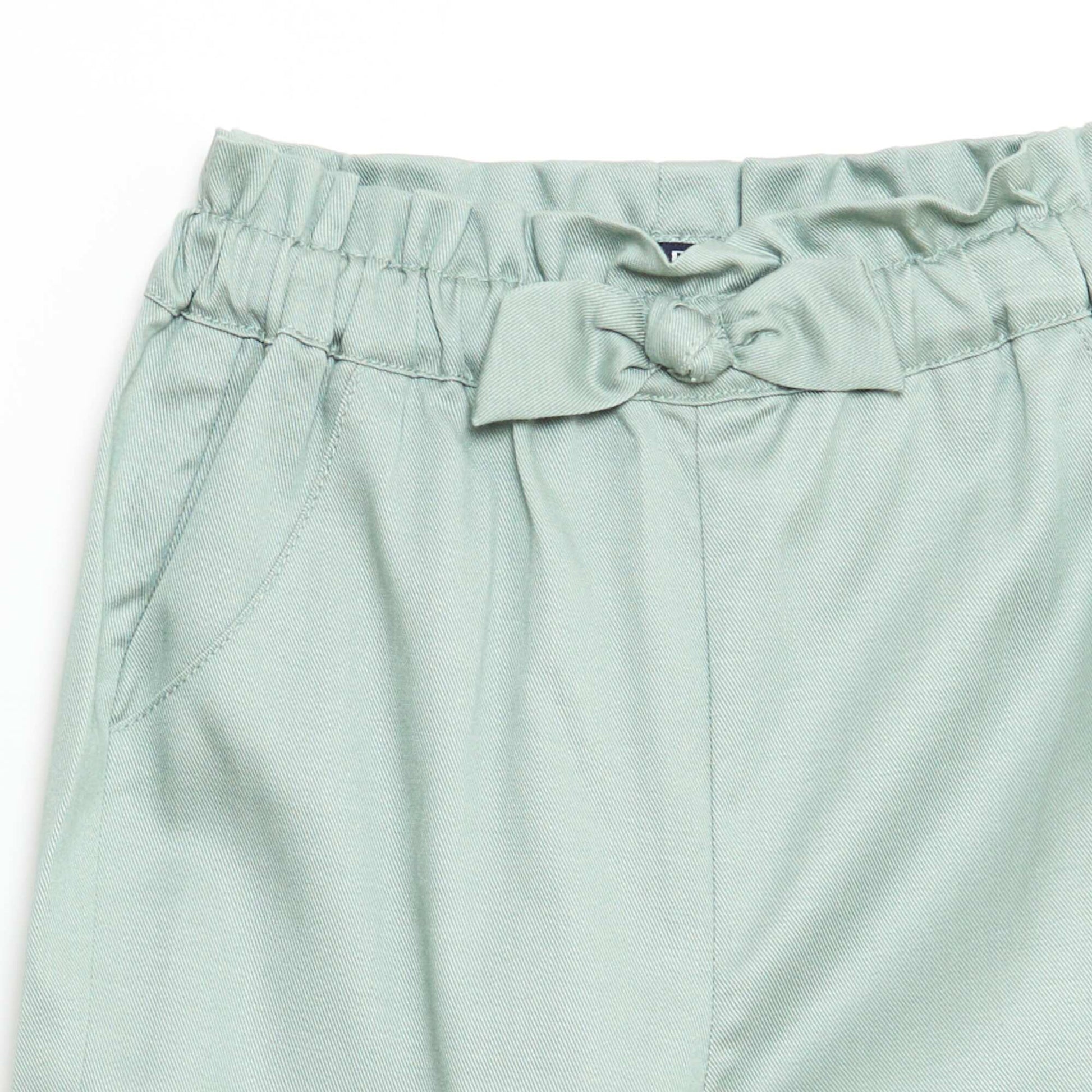 Tencel Paperbag Trousers GREEN