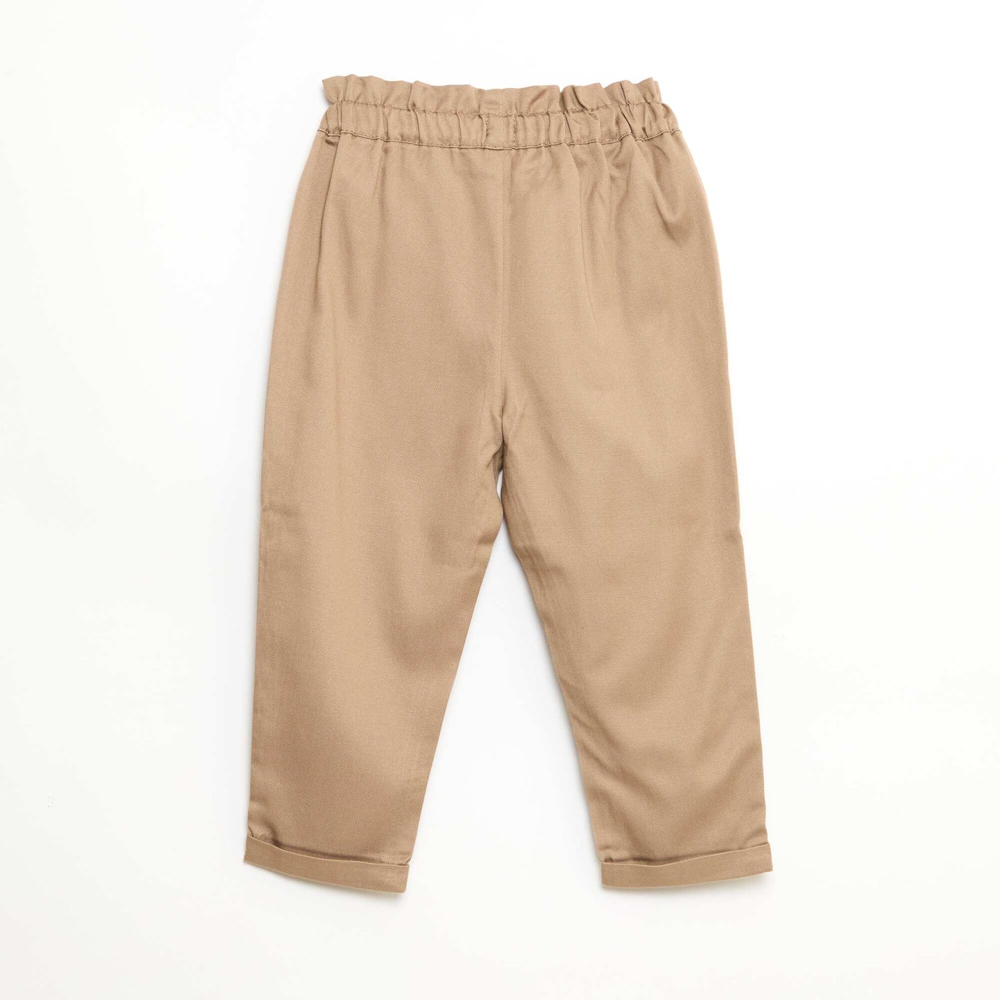 Tencel Paperbag Trousers BEIGE