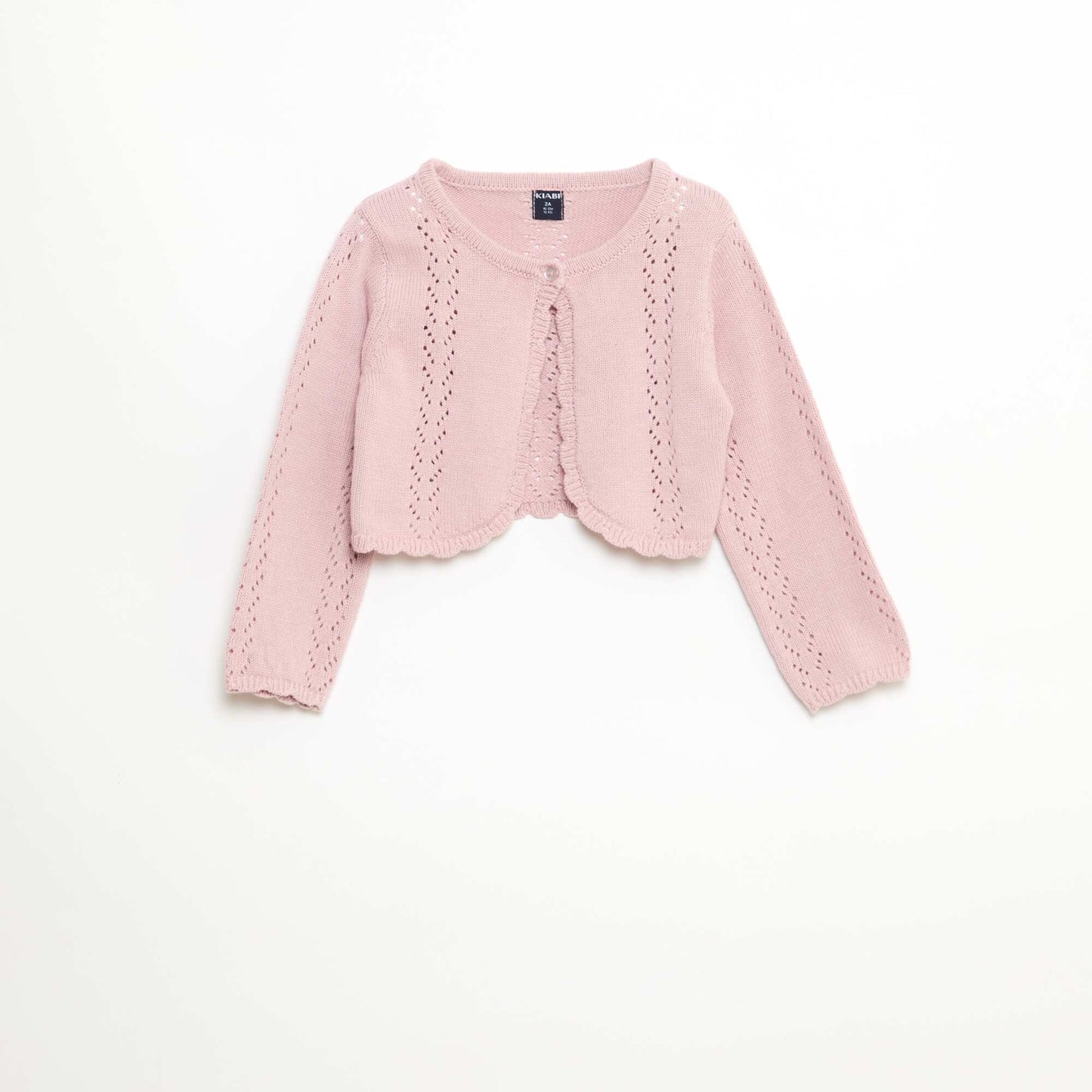 Open Knit Bolero PINK