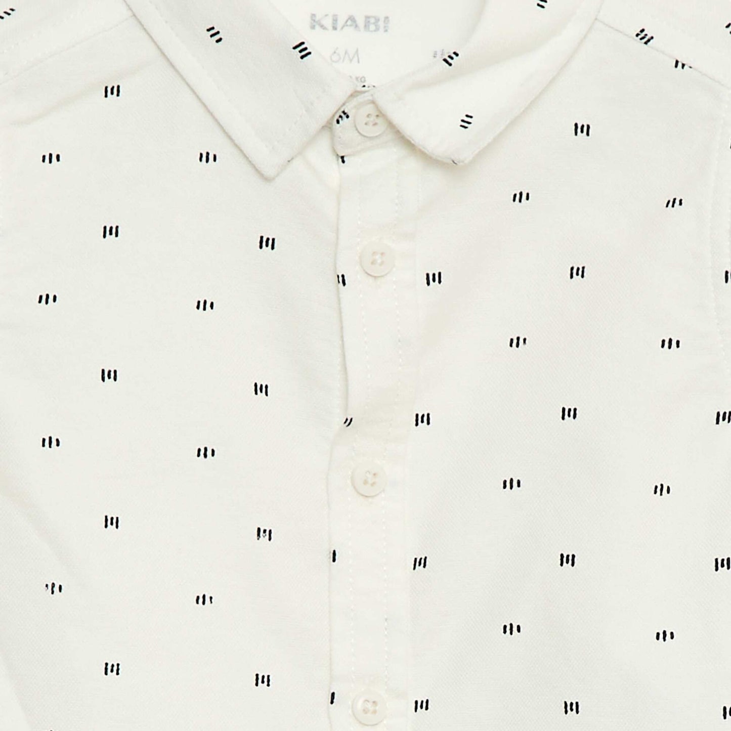 Shirt + Suspenders Pants Set - 2 pieces WHITE