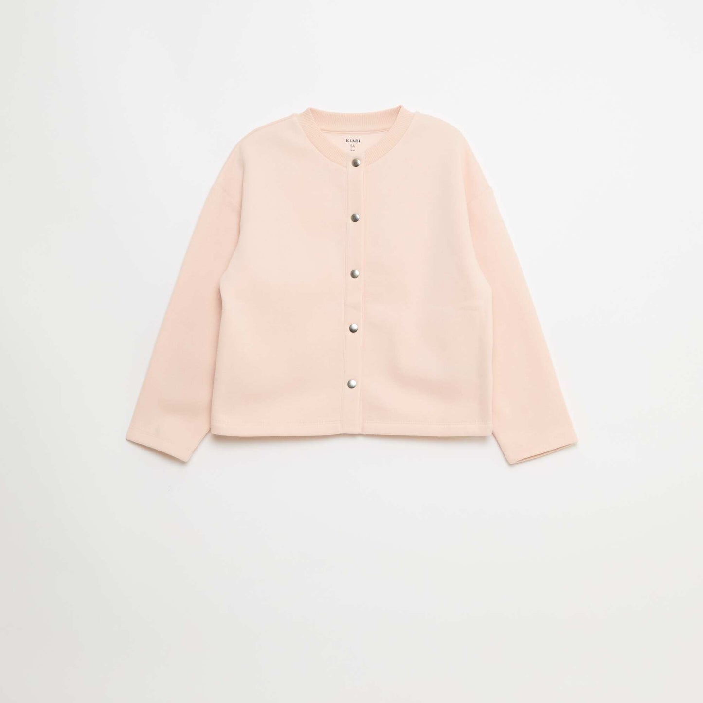 Buttoned Fleece Cardigan PINK