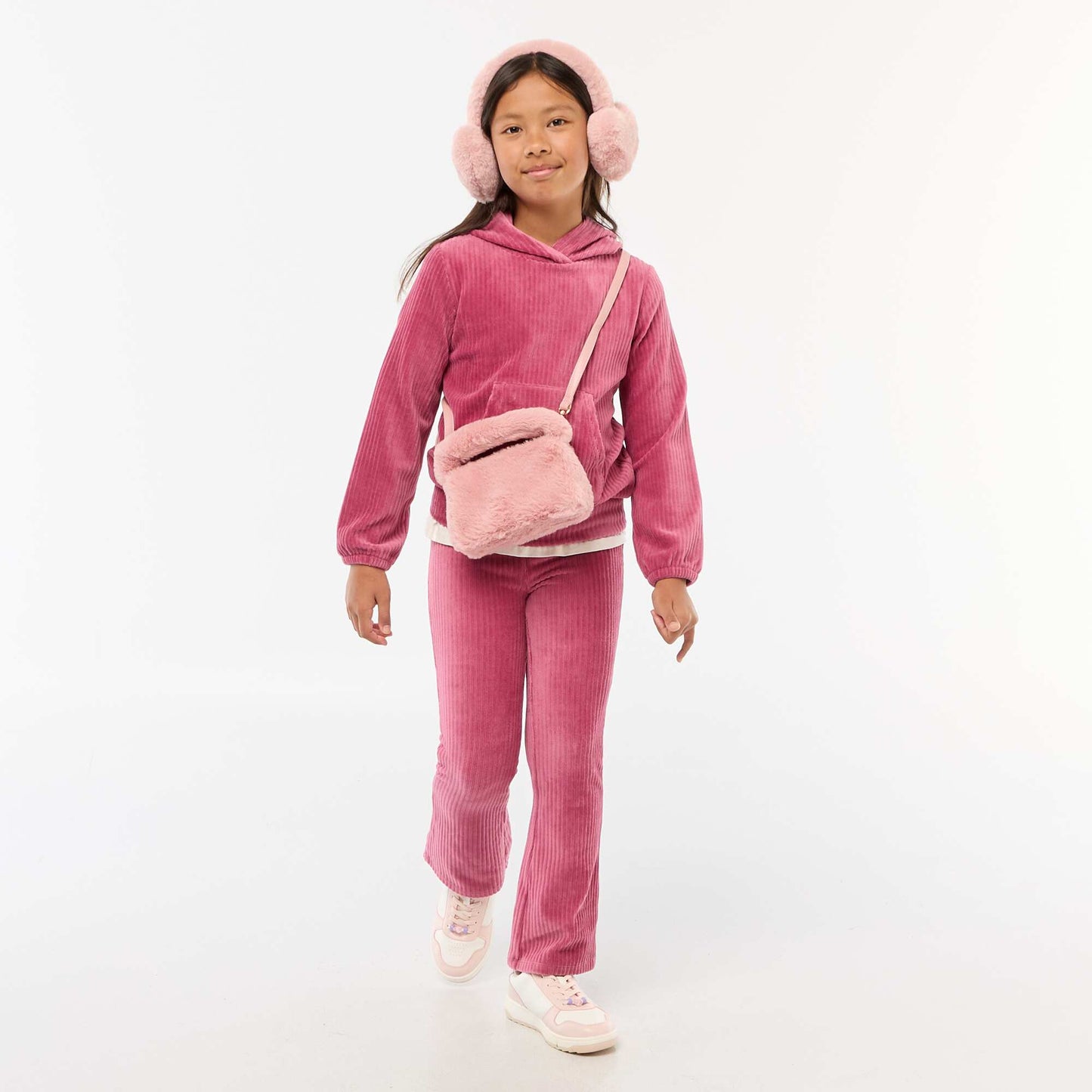 Corduroy Hoodie PURPLE