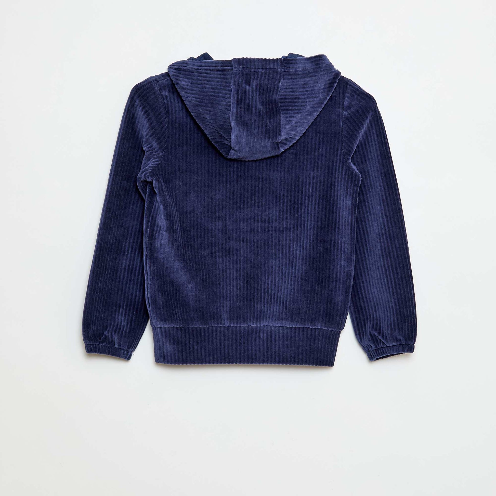 Corduroy Hoodie BLUE