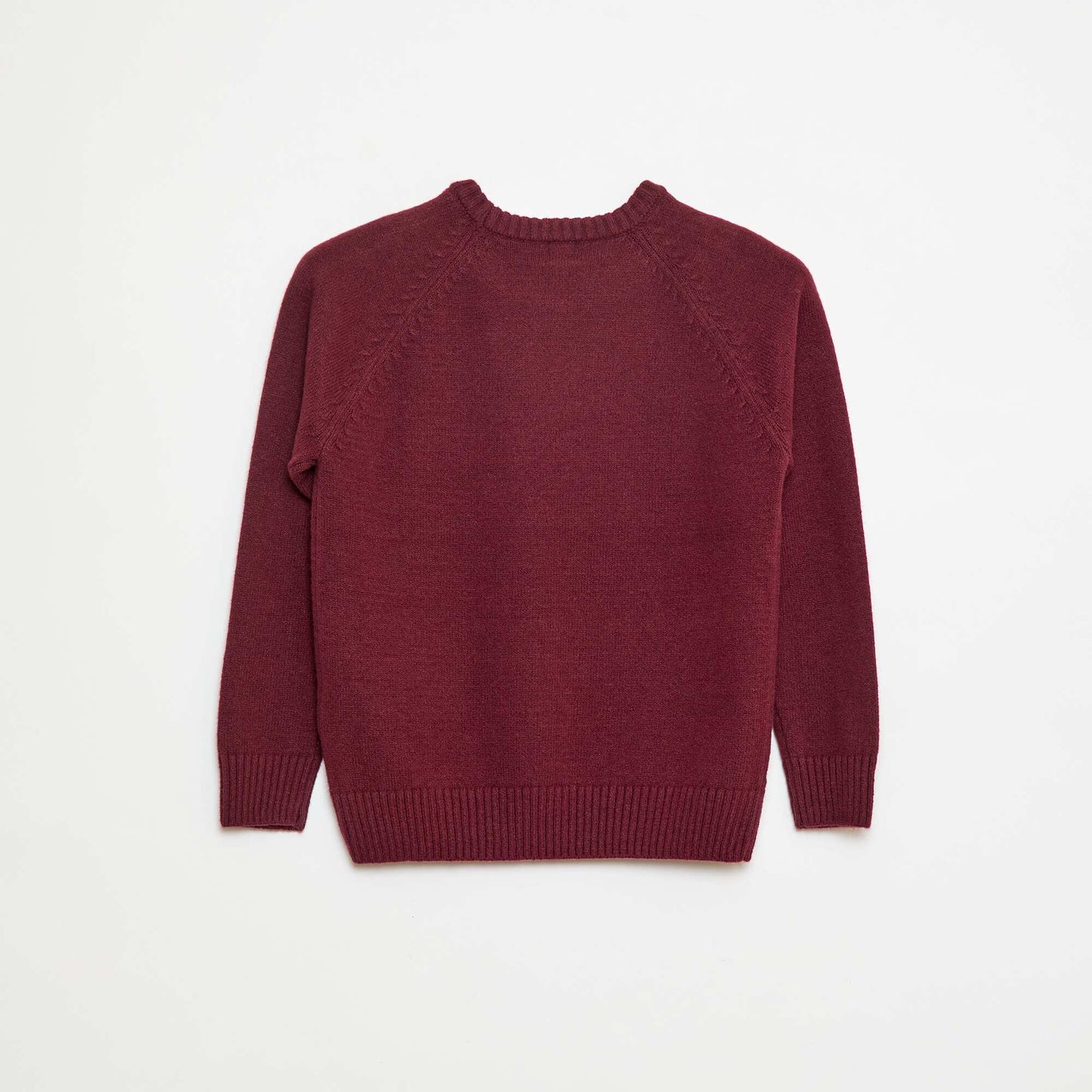 Ultra-Soft Message Sweater RED