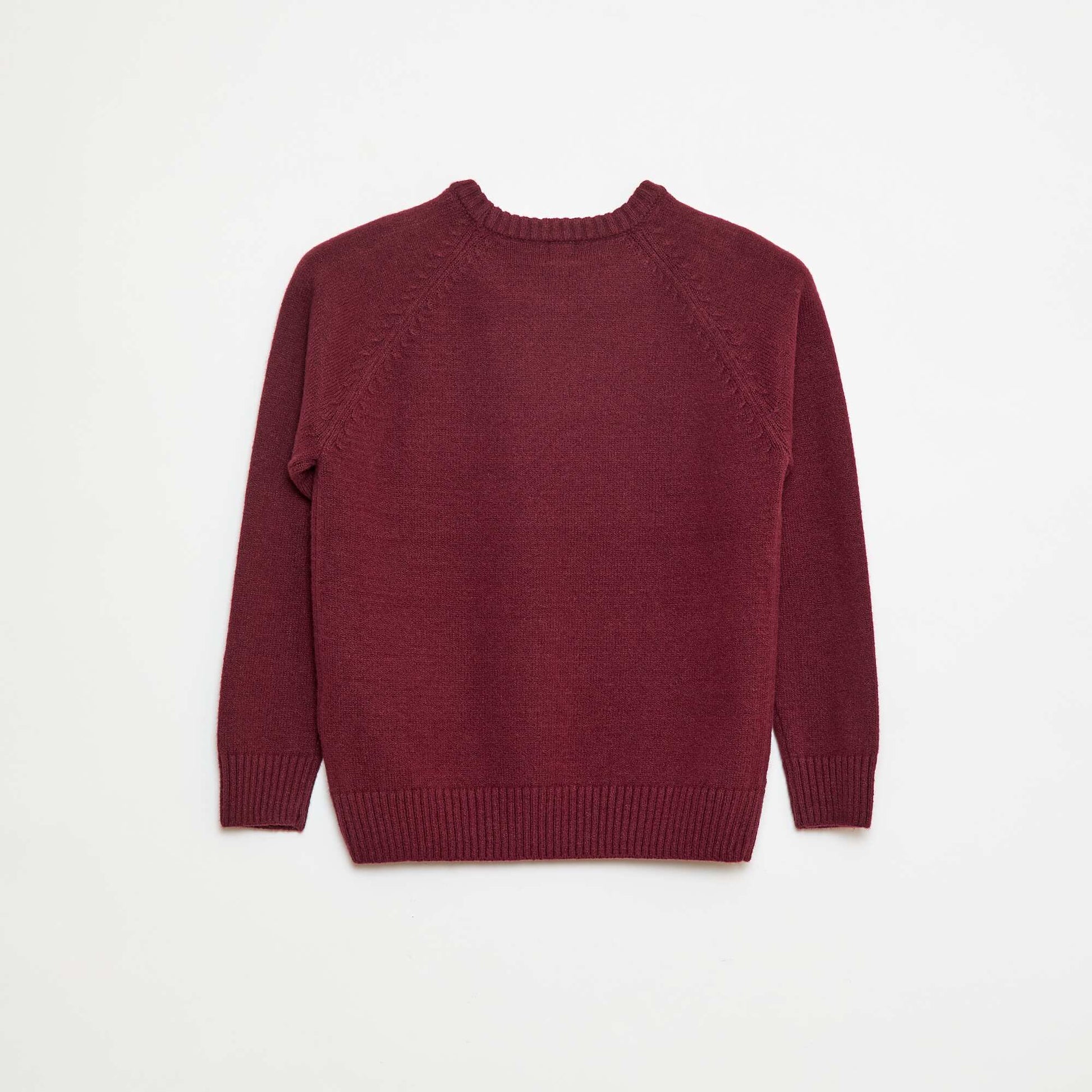 Ultra-Soft Message Sweater RED