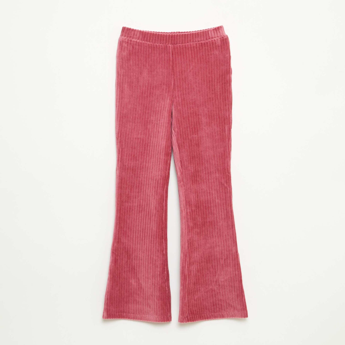 Corduroy Flare Pants PURPLE