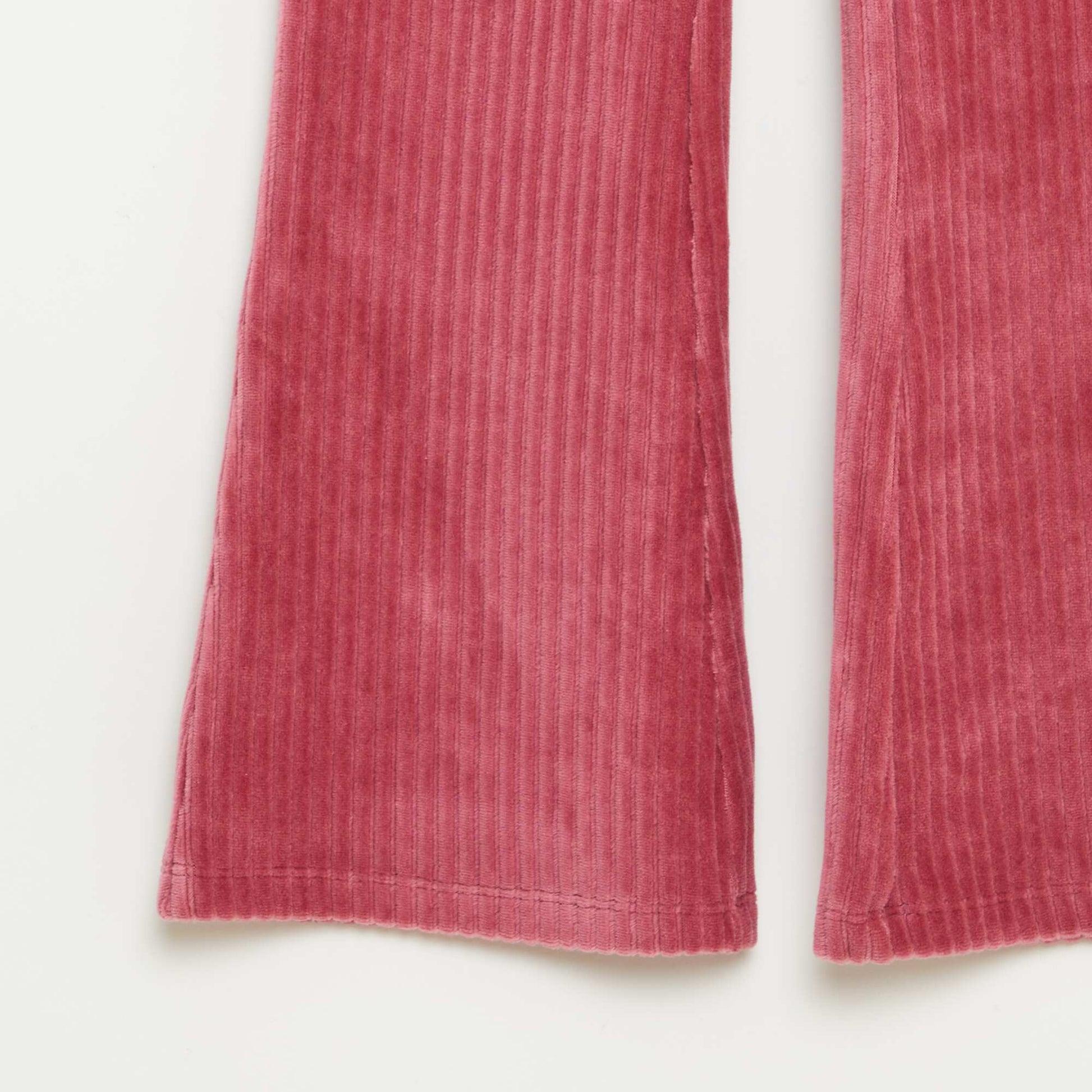 Corduroy Flare Pants PURPLE