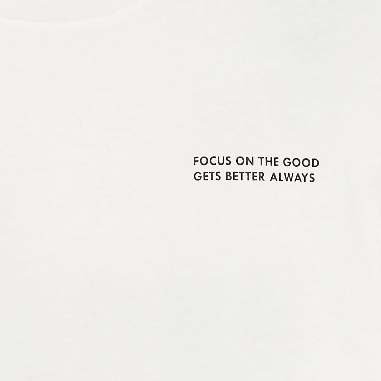 Printed slogan T-shirt BEIGE